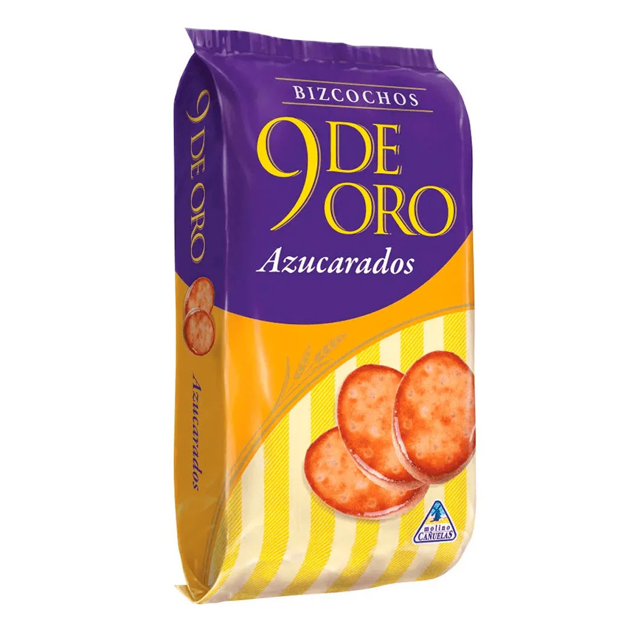 Bizcochos 9 De Oro Azucarados 210gr