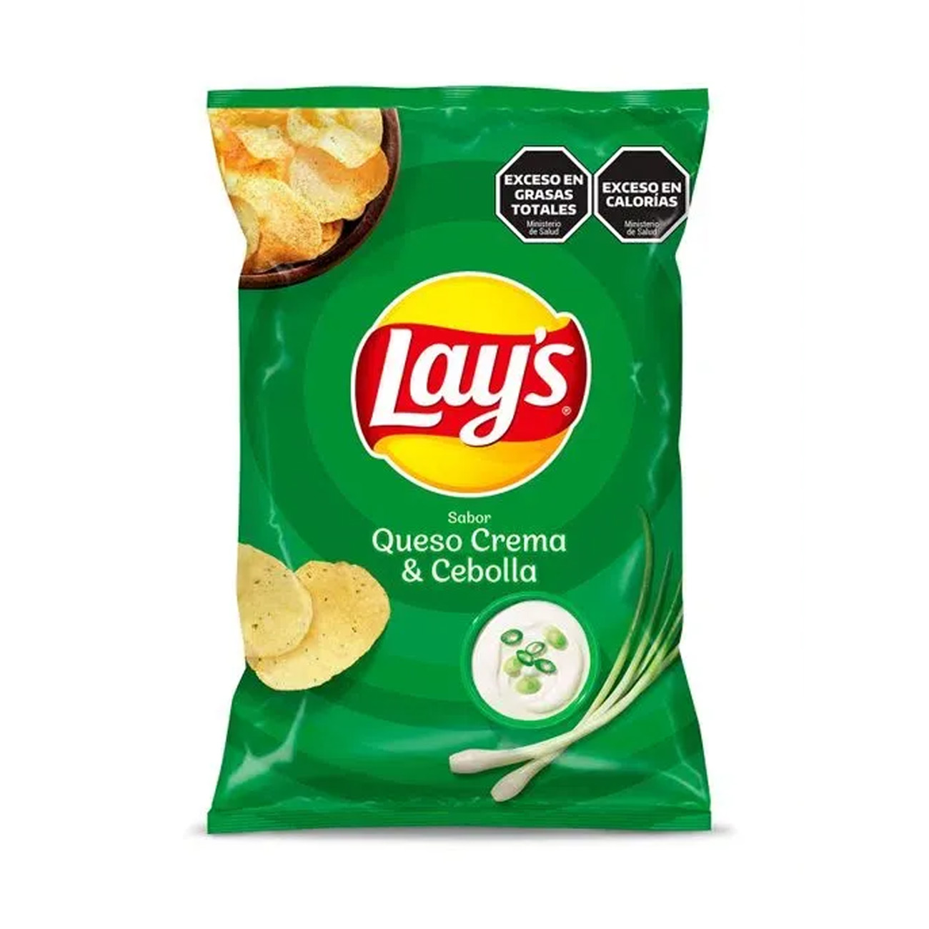 Lays Queso Crema Y Cebolla 77gr