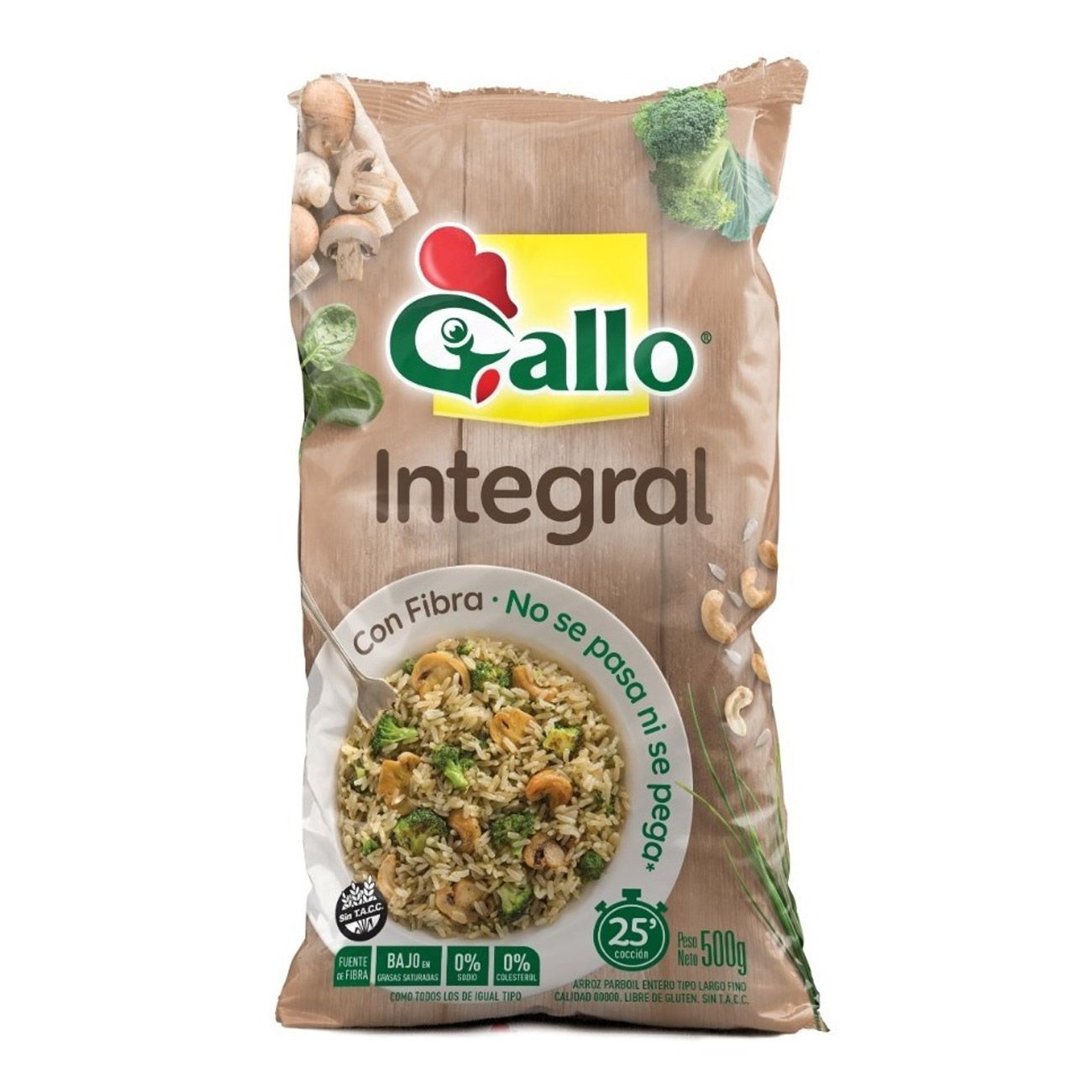 Arroz Integral Gallo 500gr