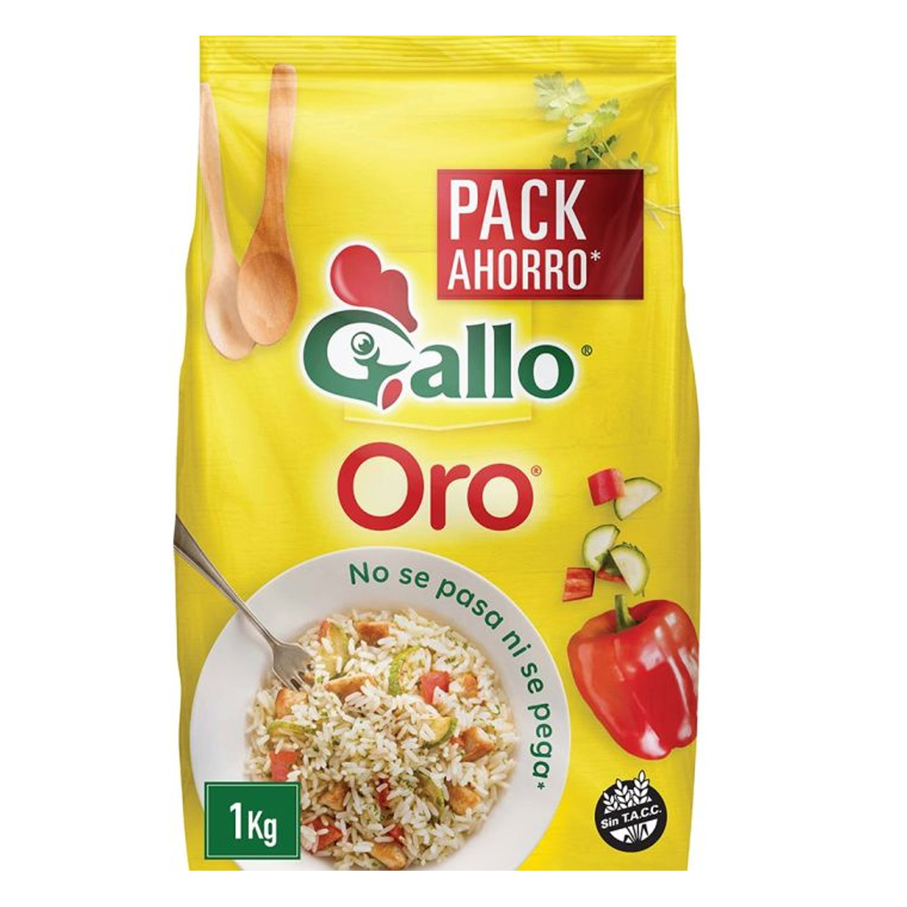 Arroz Gallo Oro Bolsa 1kg
