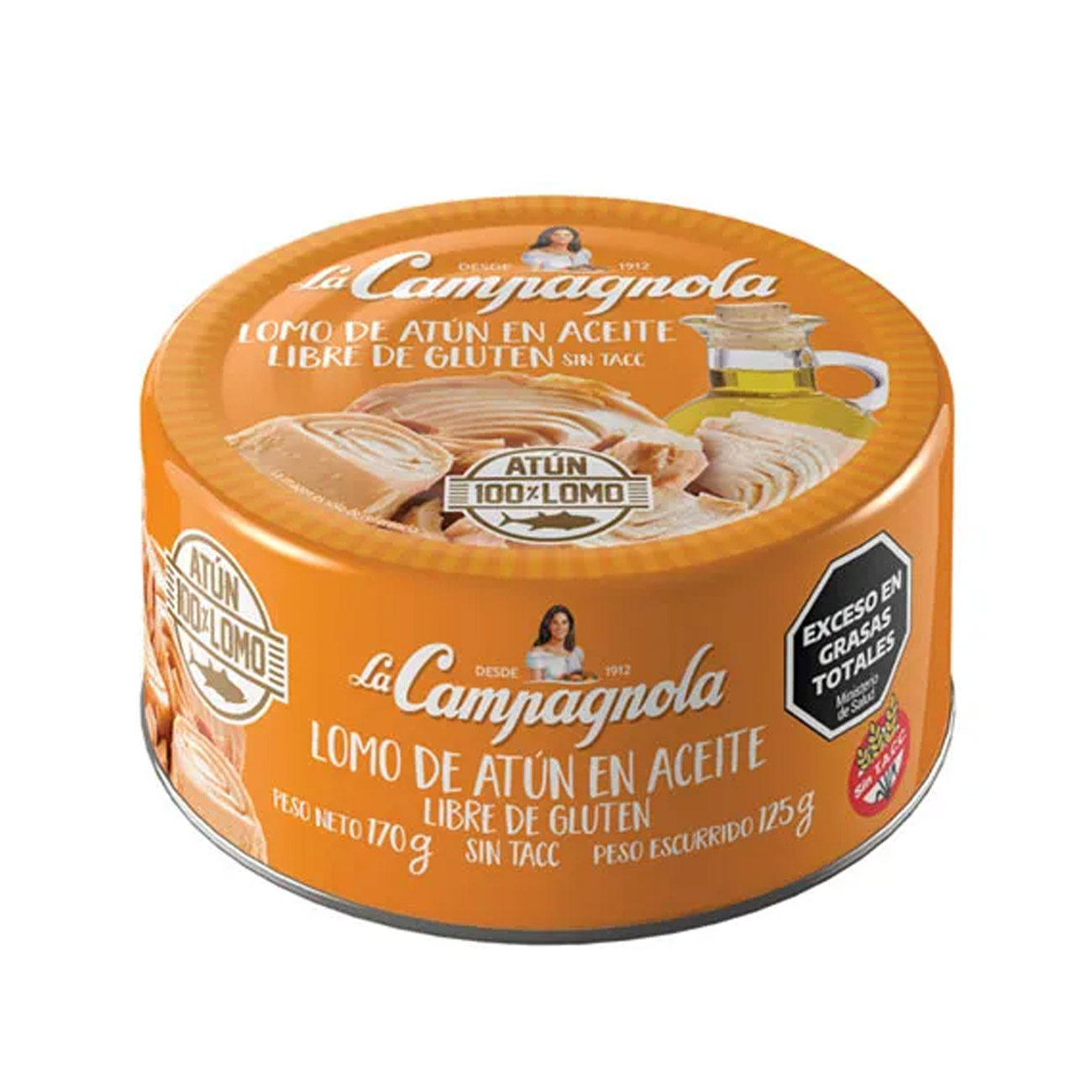 Lomo De Atun En Aceite La Campagnola 125gr