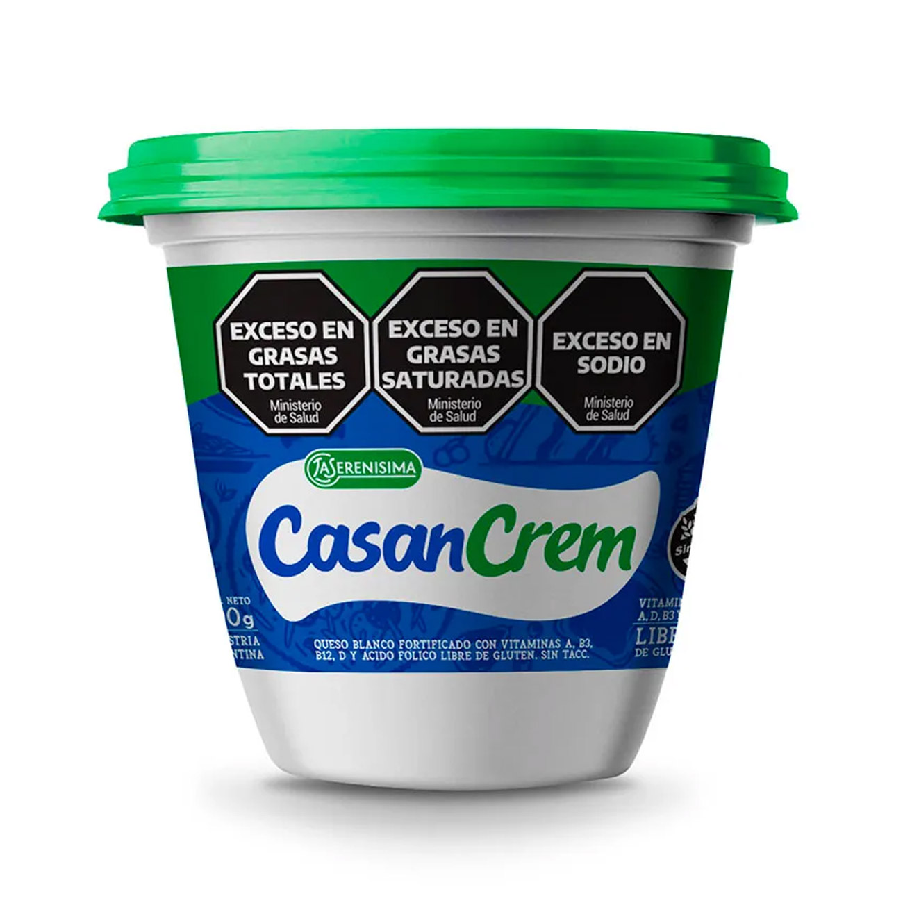 Casancrem Light Con Vitaminas 290grs