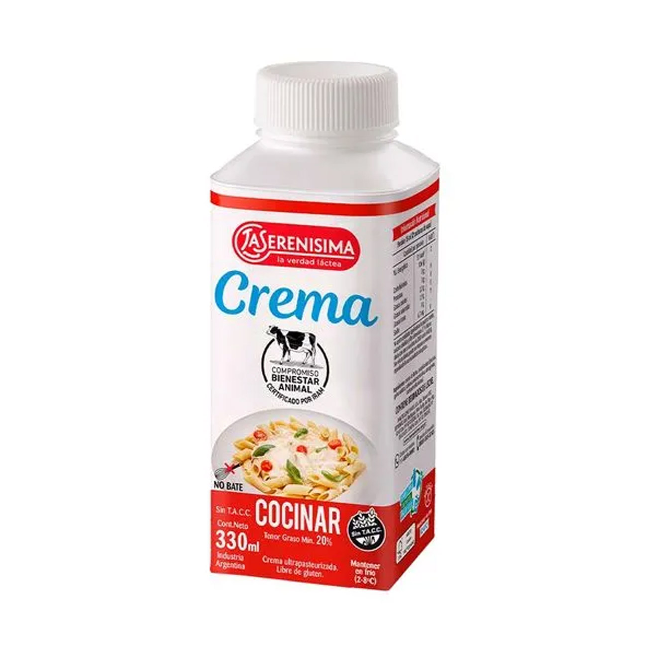 Crema De Leche Tetratop Culinaria 330cc