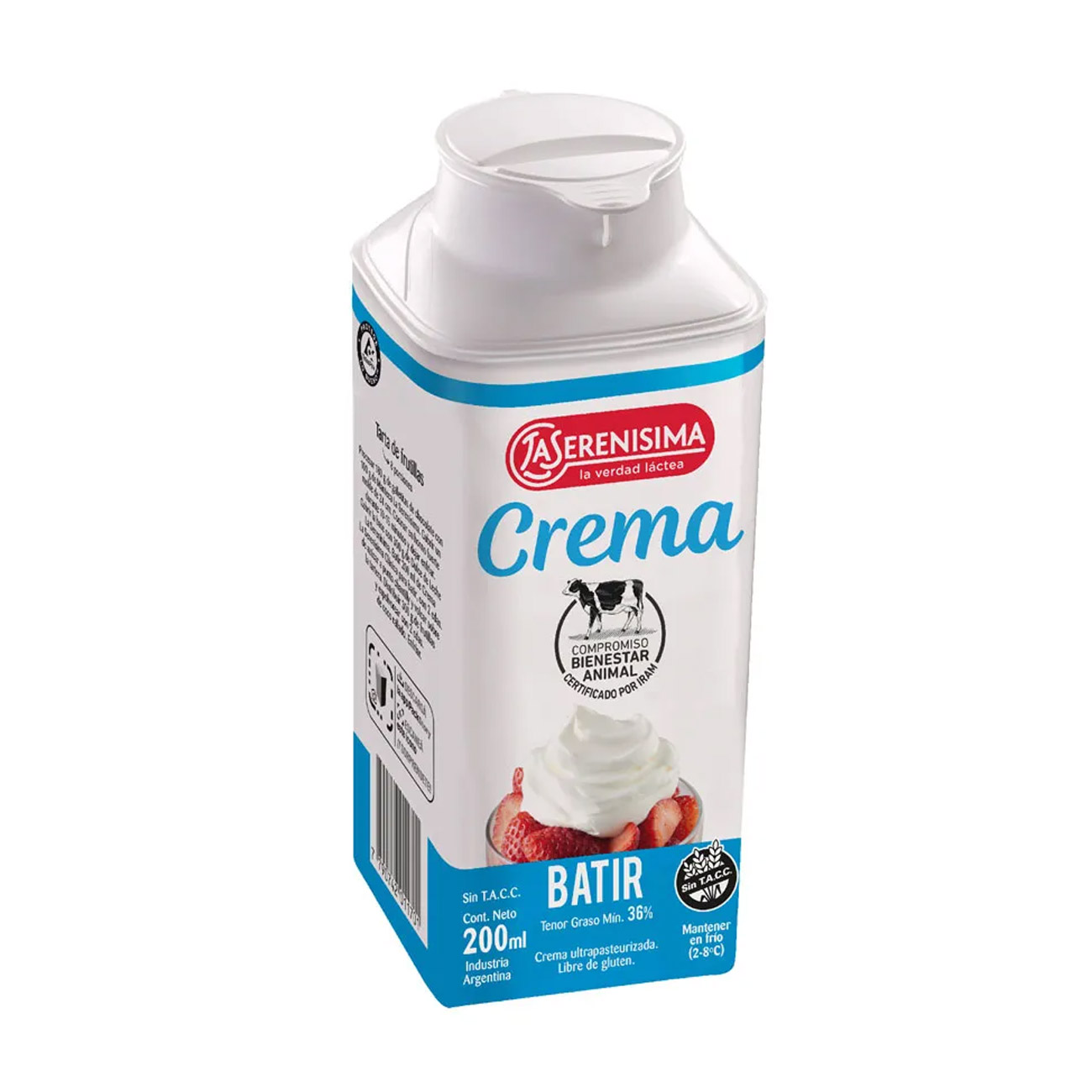 Crema De Leche Batir Tetratop 200cc