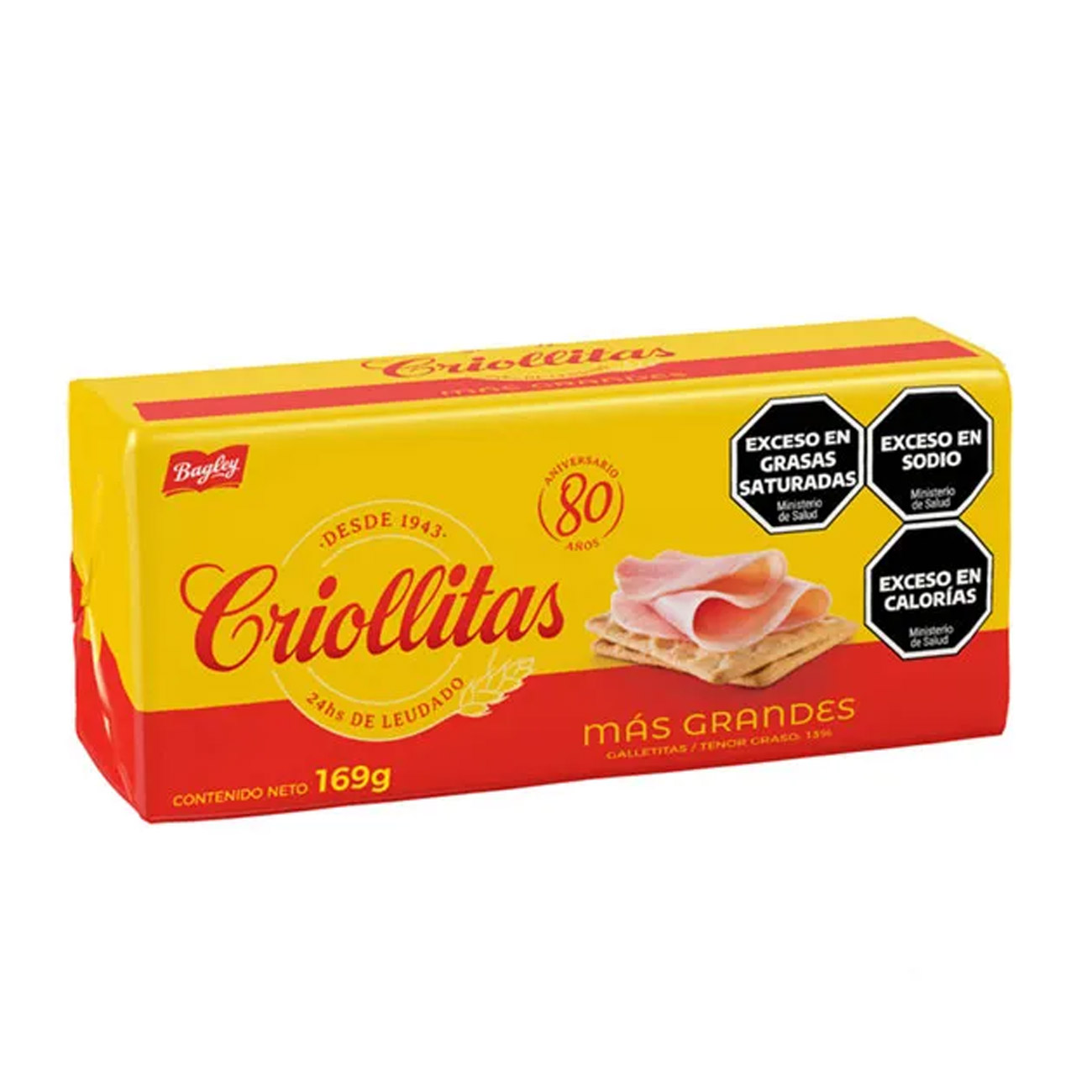 Criollitas Original mas grandes 165gr