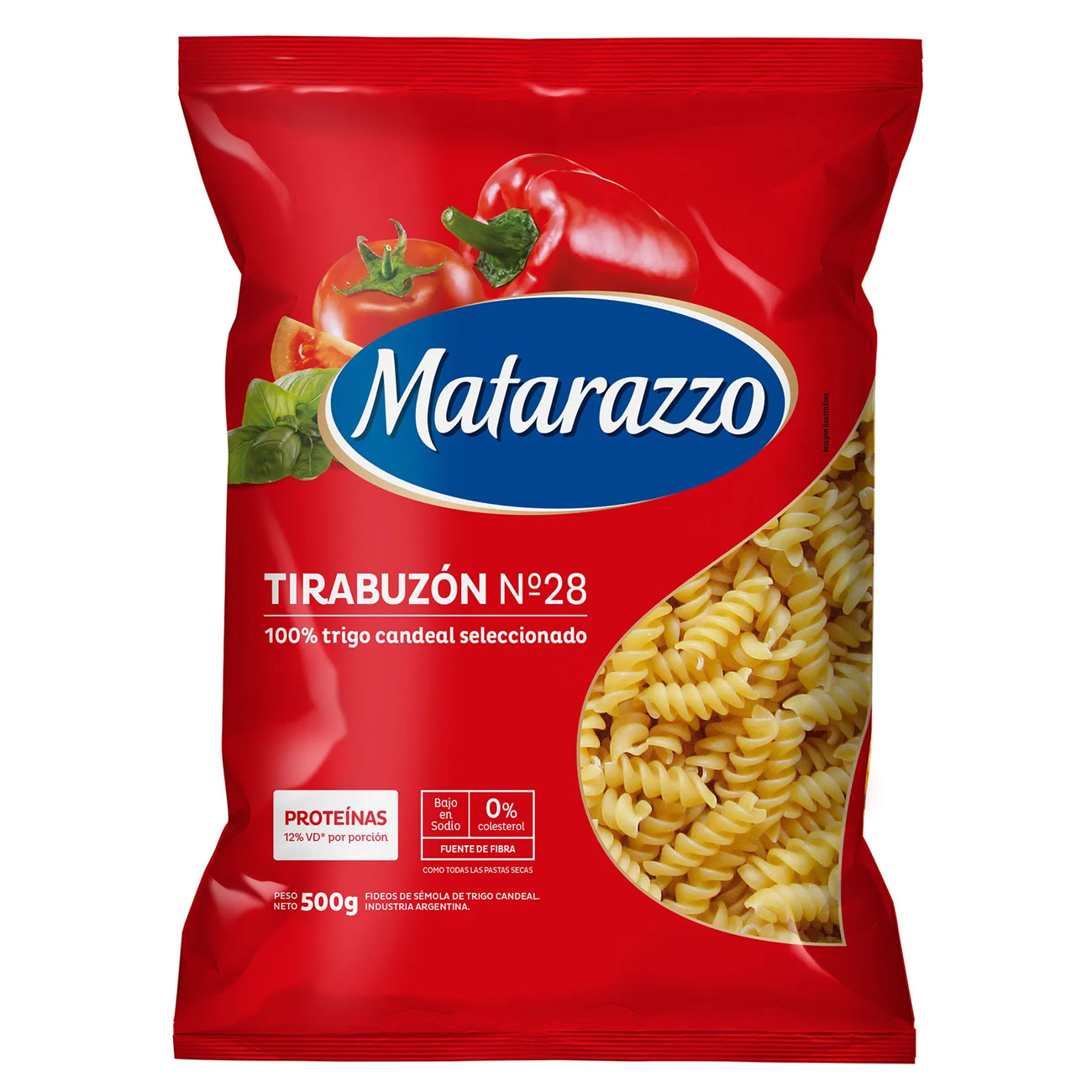 Fideos Tirabuzon Matarazzo 500gr