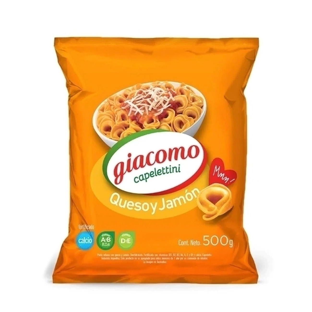 Giacomo Capelettini Jamon Y Queso 500gr