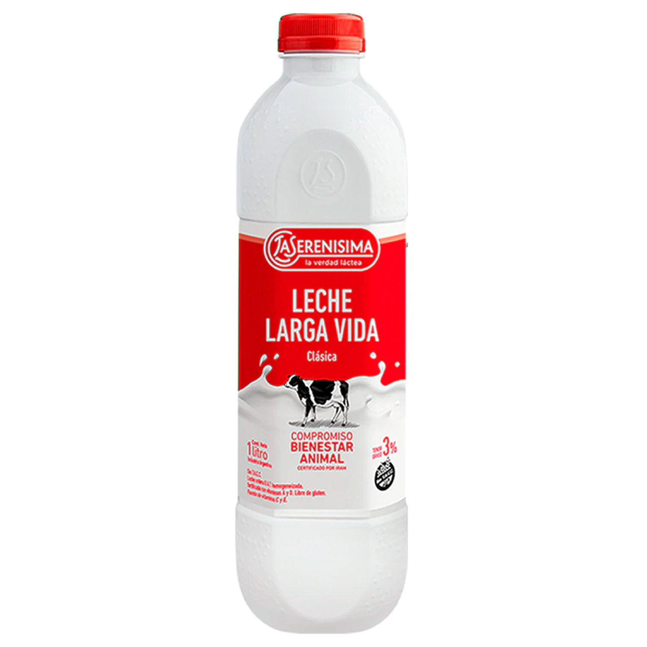 Leche LS Larga Vida 3 % Botella 1 Lt