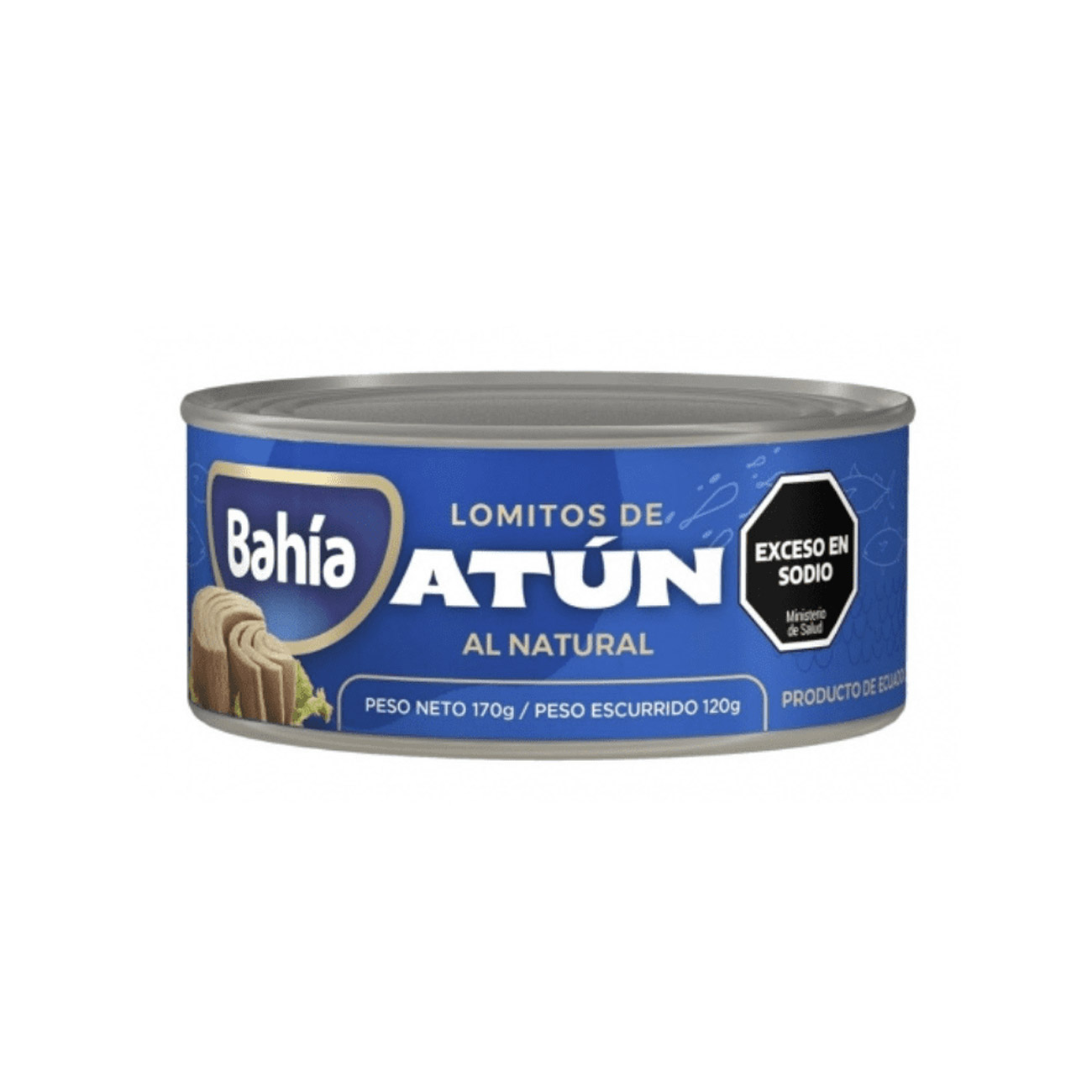 Lomitos de Atun al natural Bahia 170gr