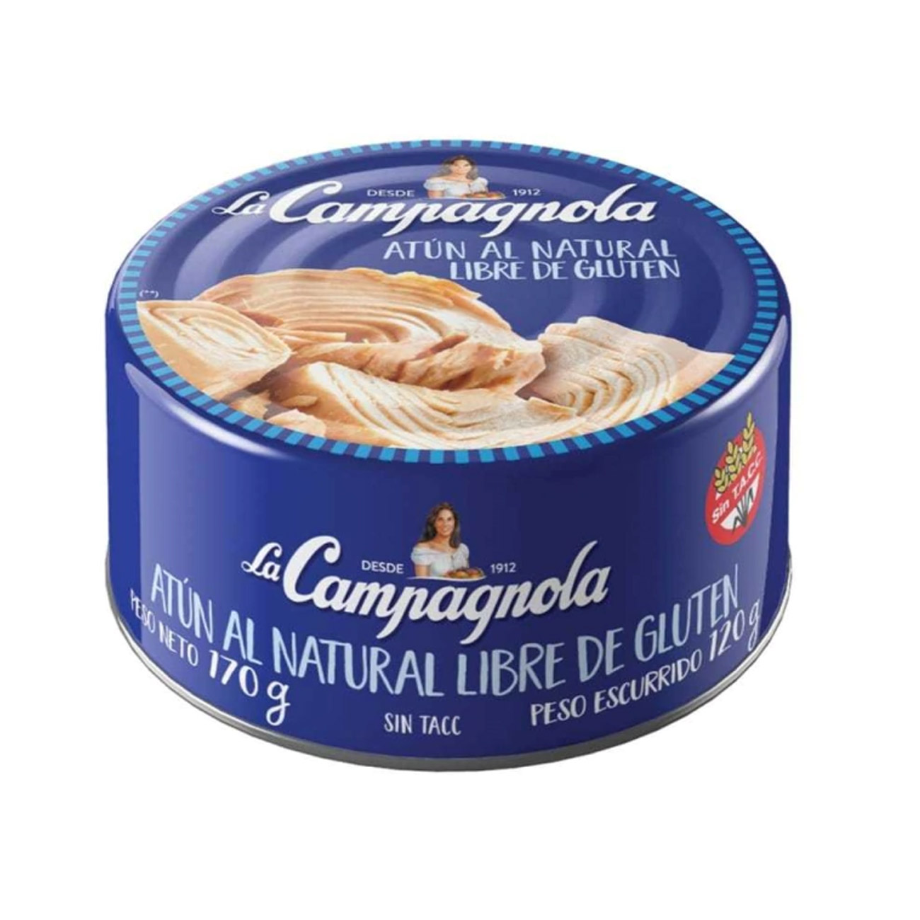 Lomo De Atun Al Natural La Campagnola 125gr