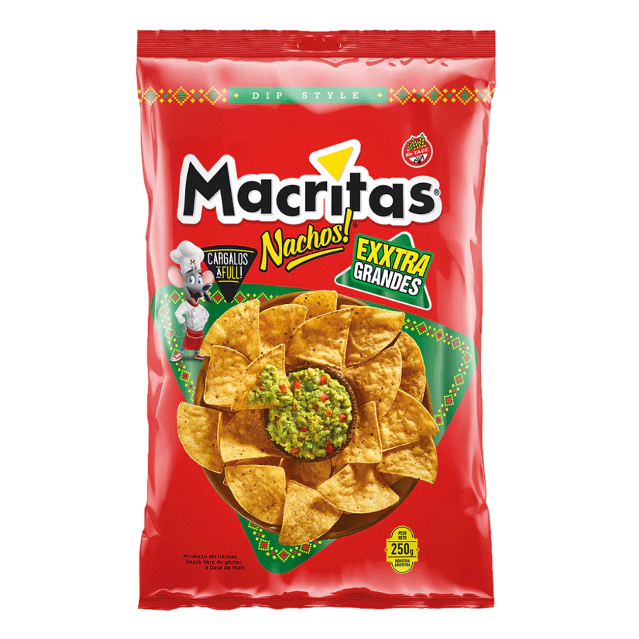 Macritas Nachos 250gr