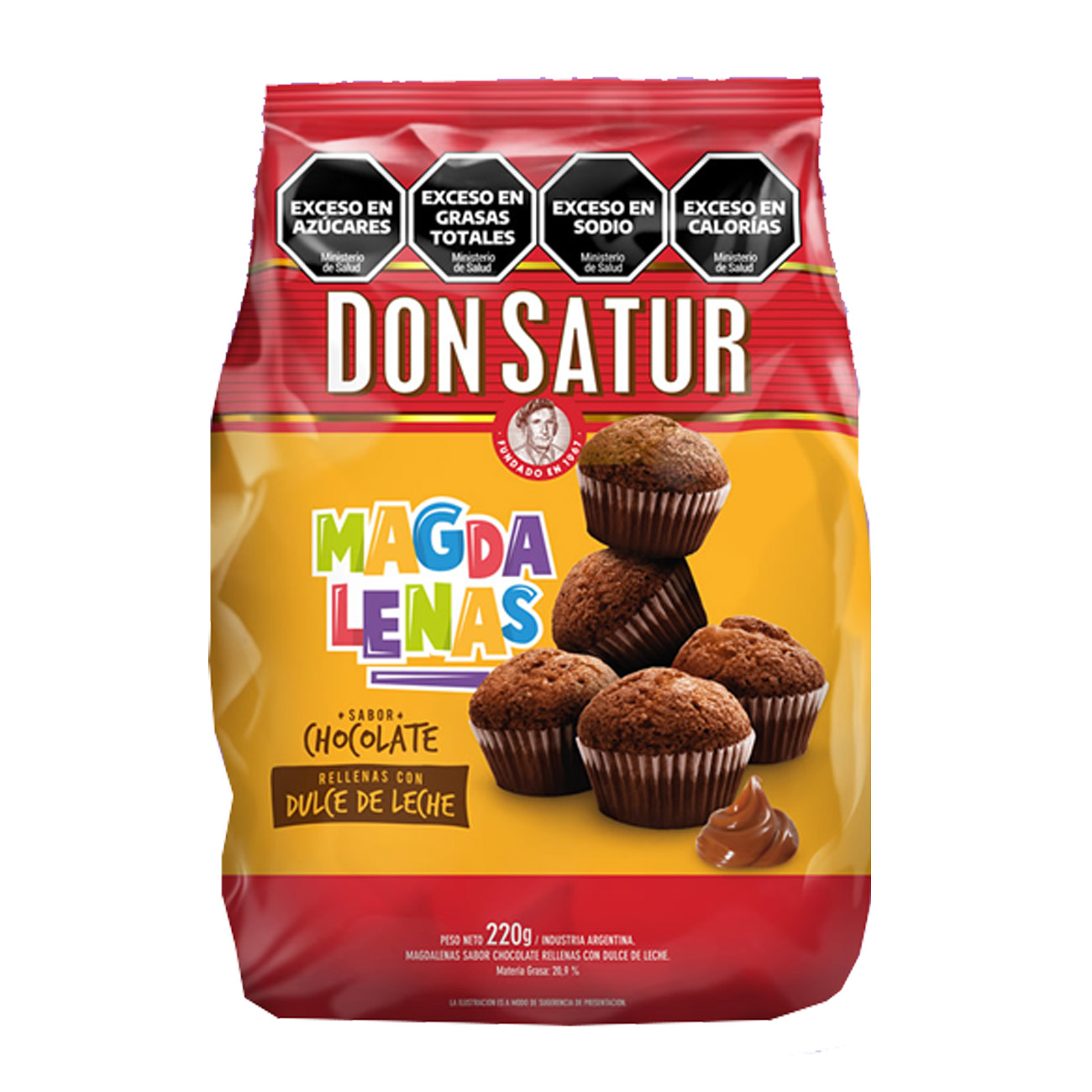 Magdalena Chocolate C/DDL 220gr
