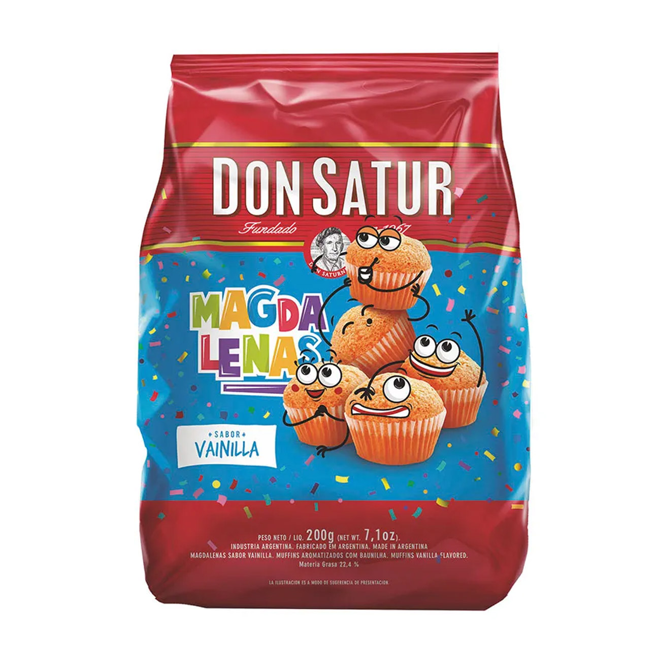 Magdalenas Vainilla 200gr