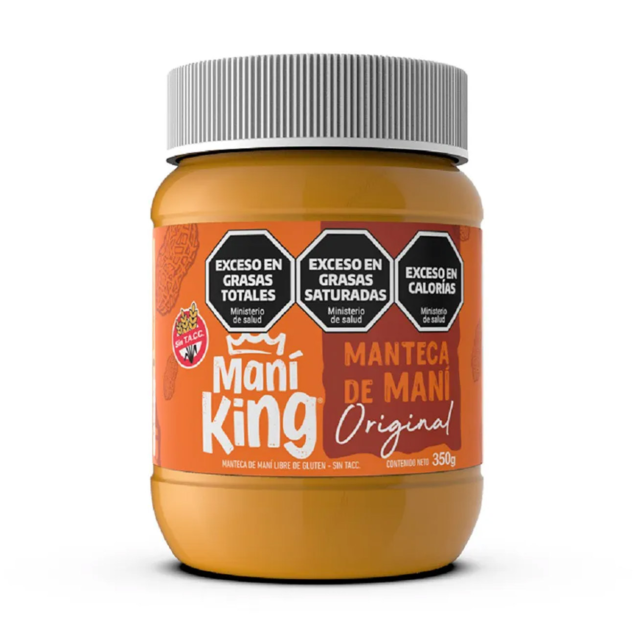 Manteca de Mani 350gr Mani King