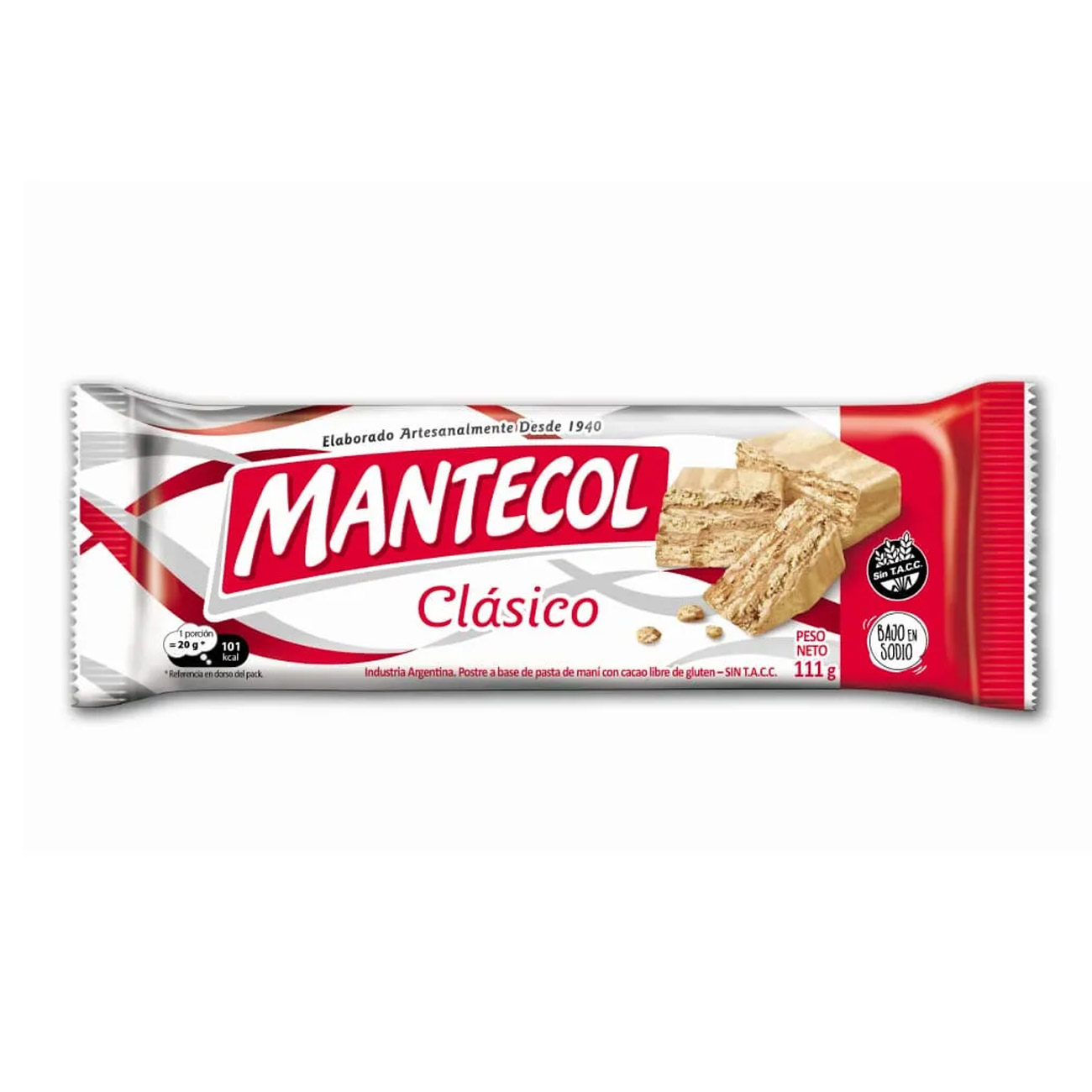 Mantecol Bajo Sodio 111gr