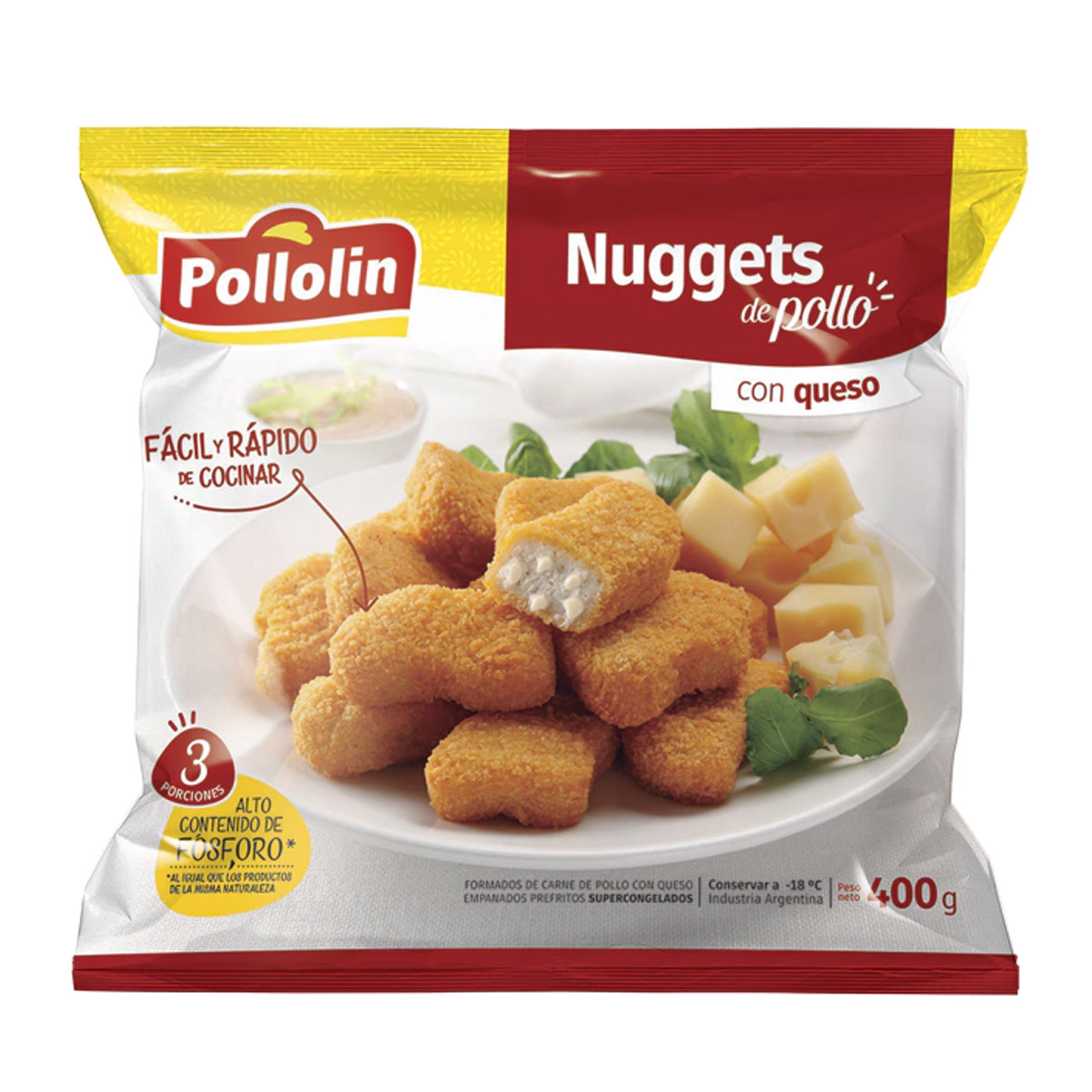 Nuggets De Pollo Con Queso Pollolin