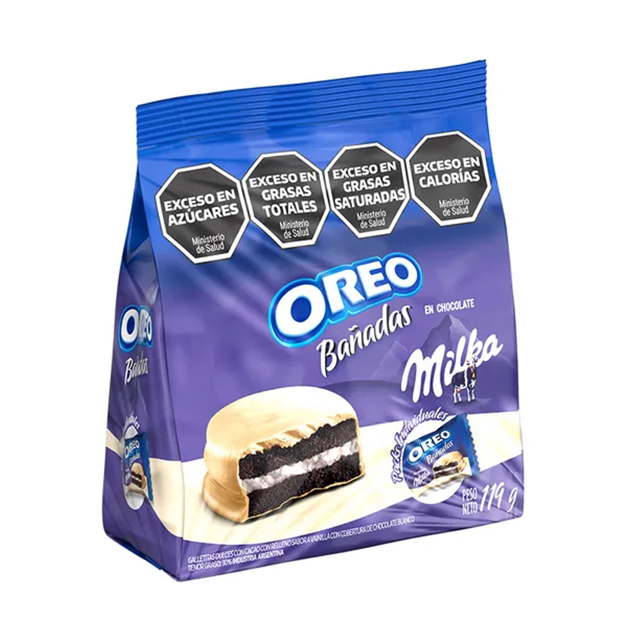 Oreo Bañada Chocolate Blanco 119gr