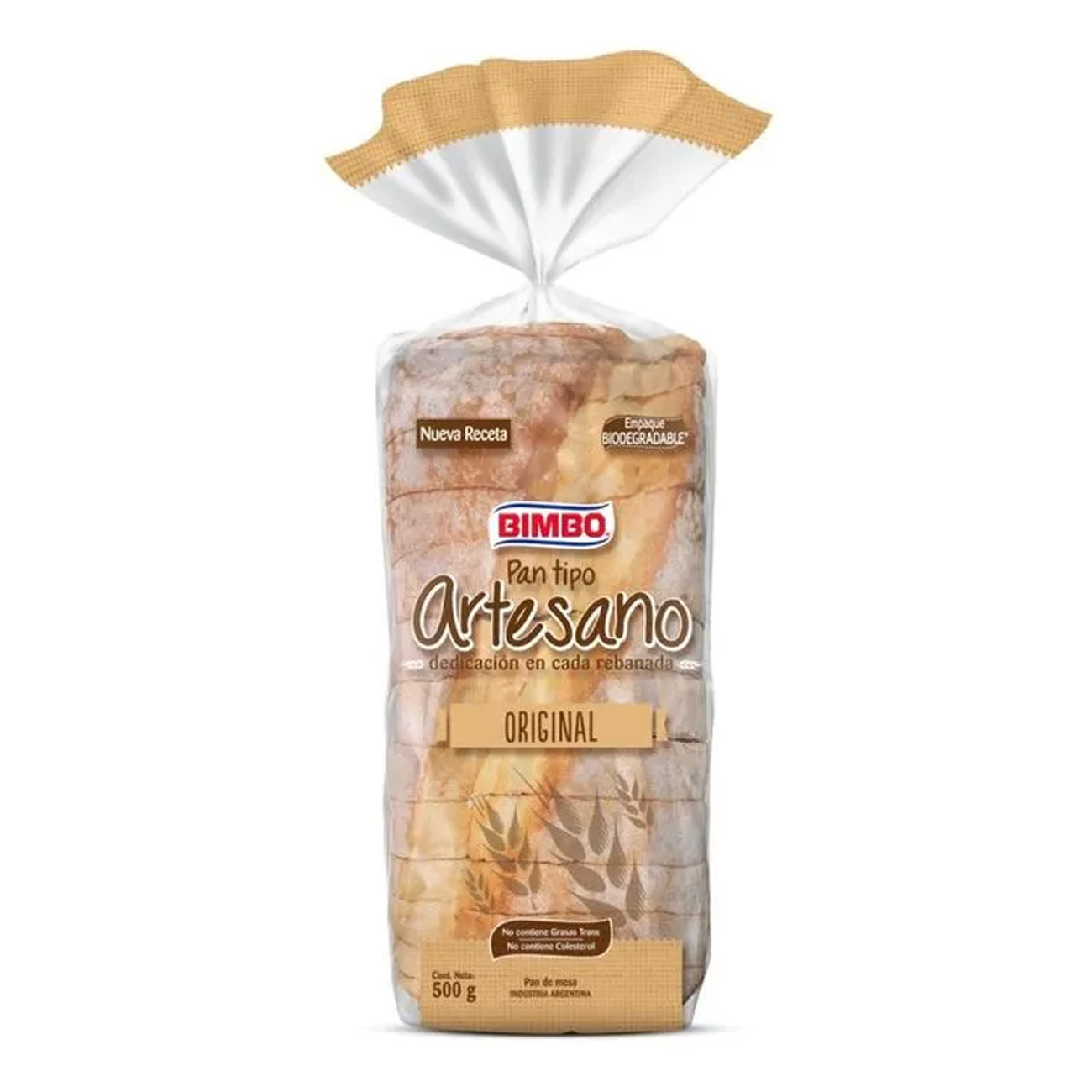 Pan Blanco Artesano Bimbo 500gr