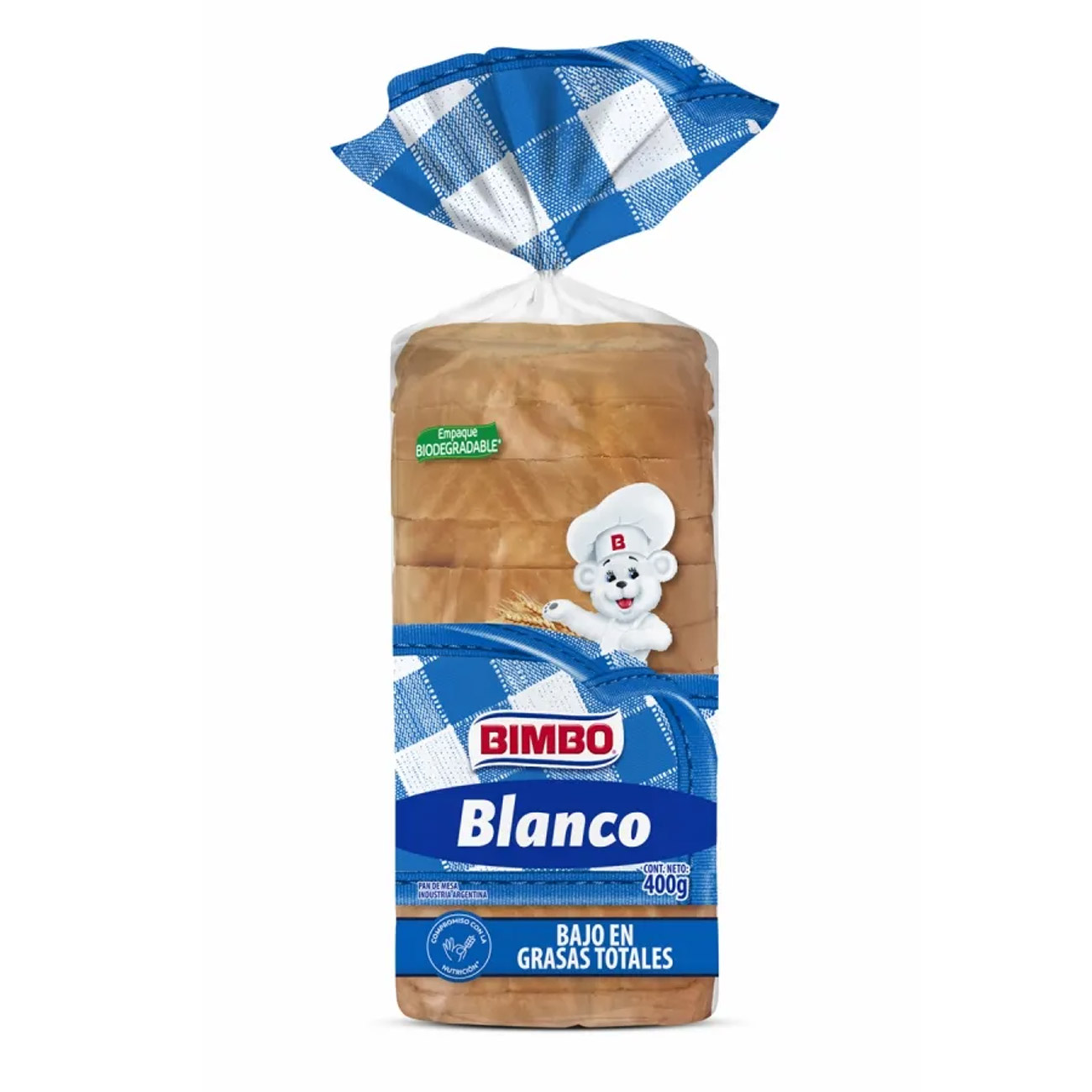 Pan Blanco Bimbo 400gr