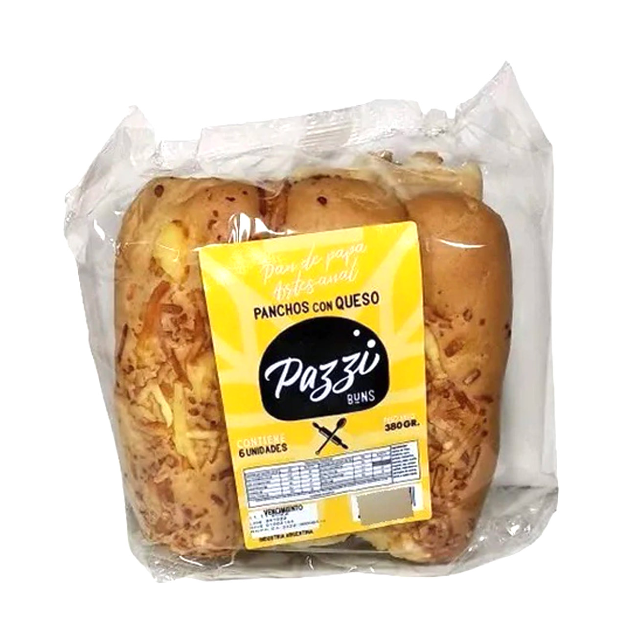 Pan De Pancho Con Queso Artesanal Pazzi