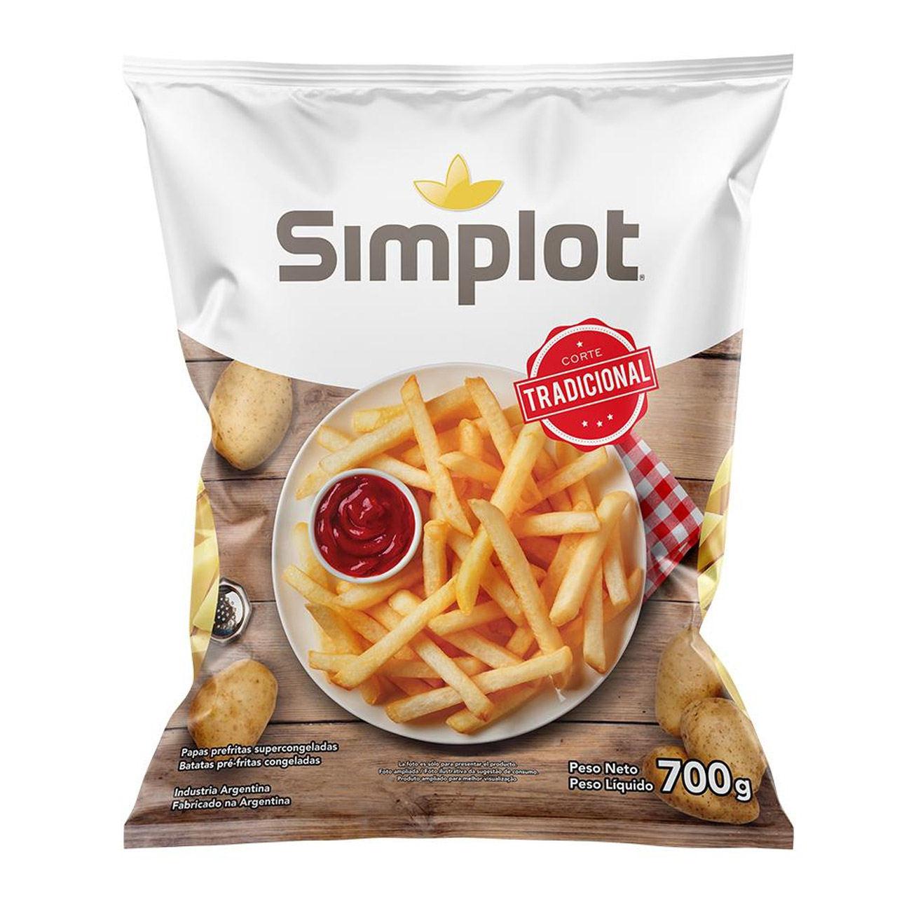 Papas Clásicas Simplot 700gr