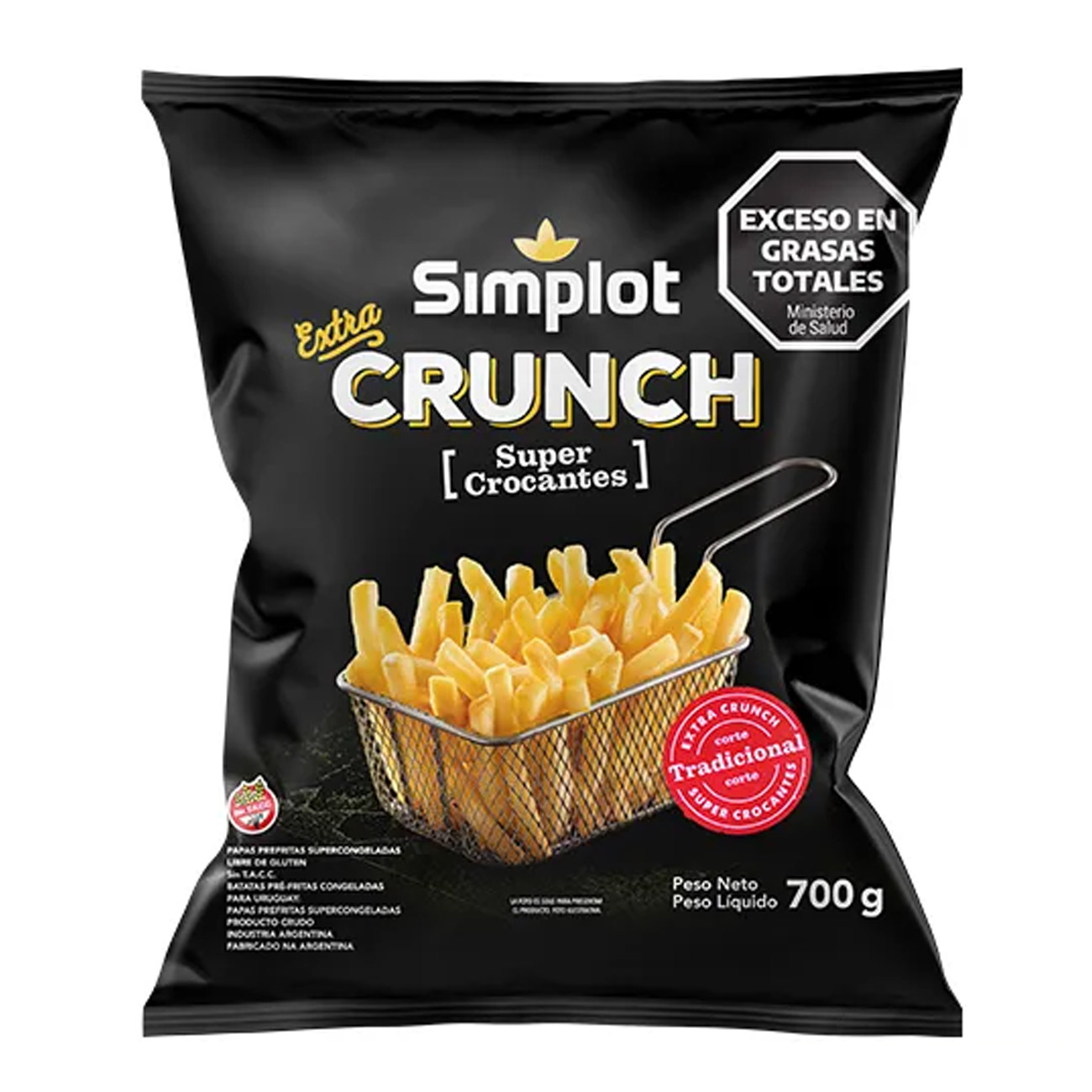Papas Extra Crunch Simplot 700gr
