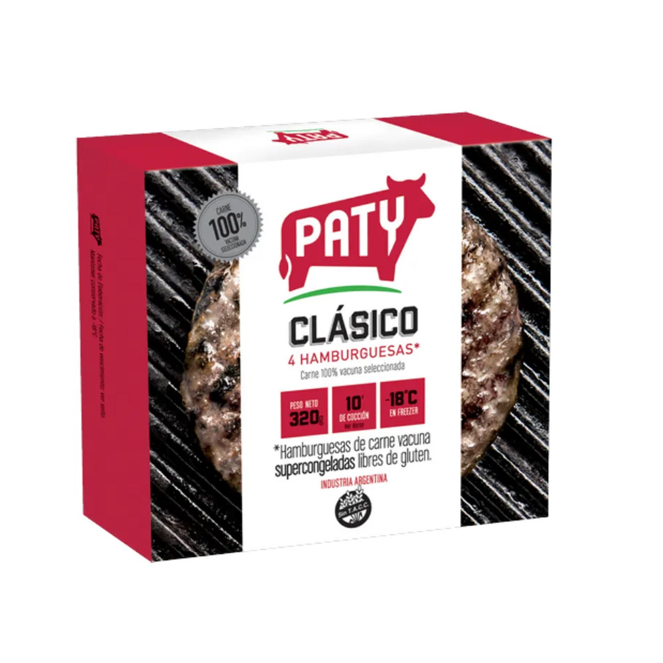 Paty Clásico x4 320gr