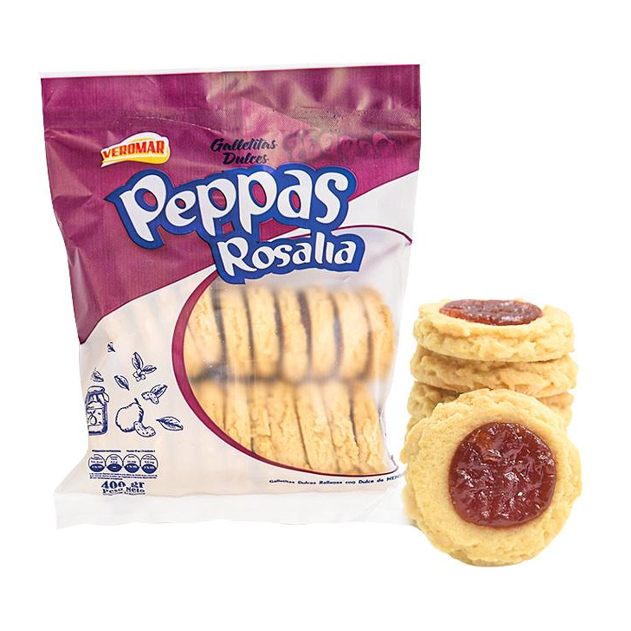 Pepas Rosalia Veromar 400gr