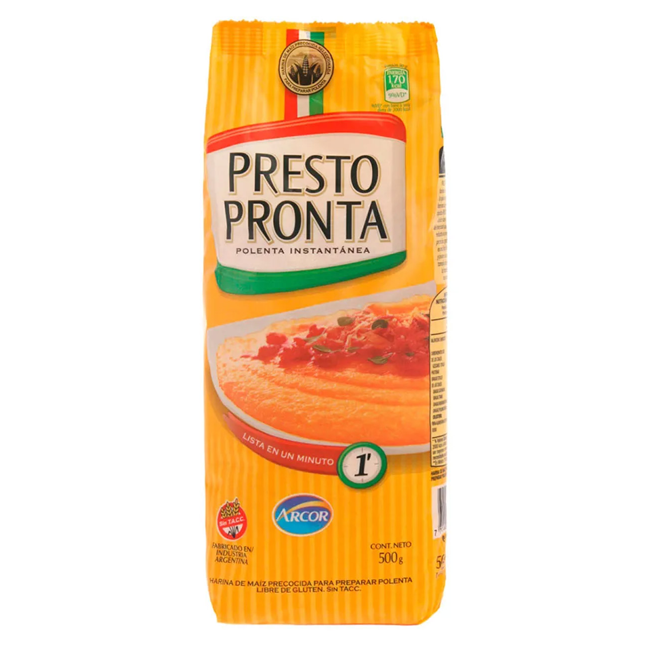 Polenta Prestopronta 490gr