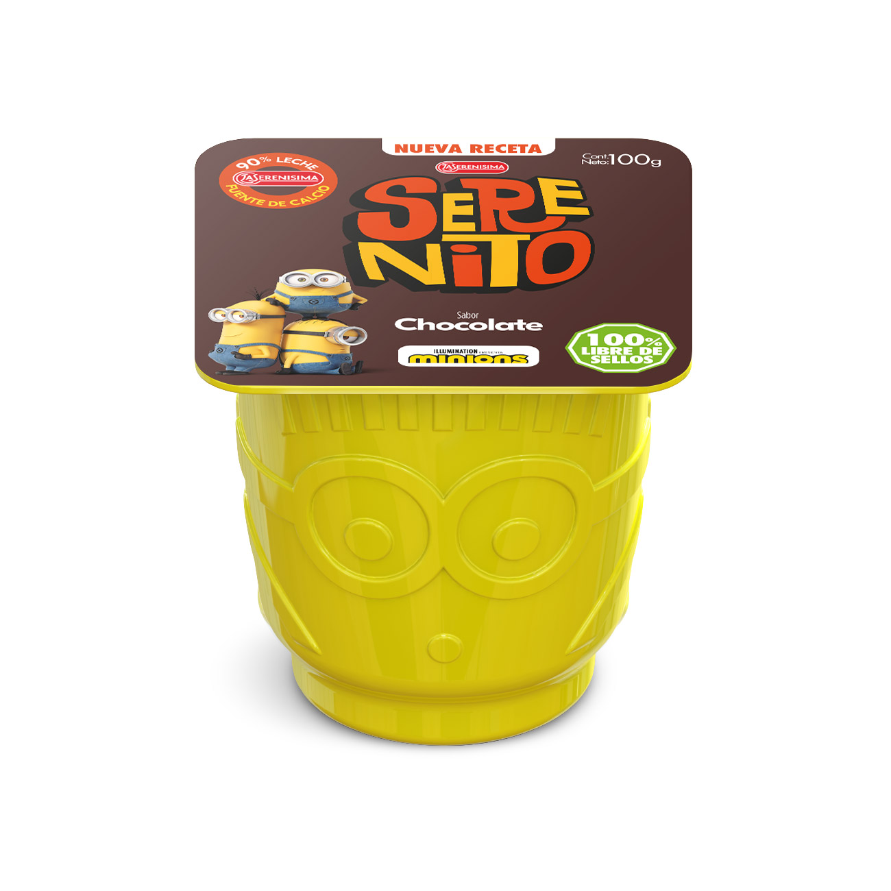 Postre Serenito Minions Ddl 100gr