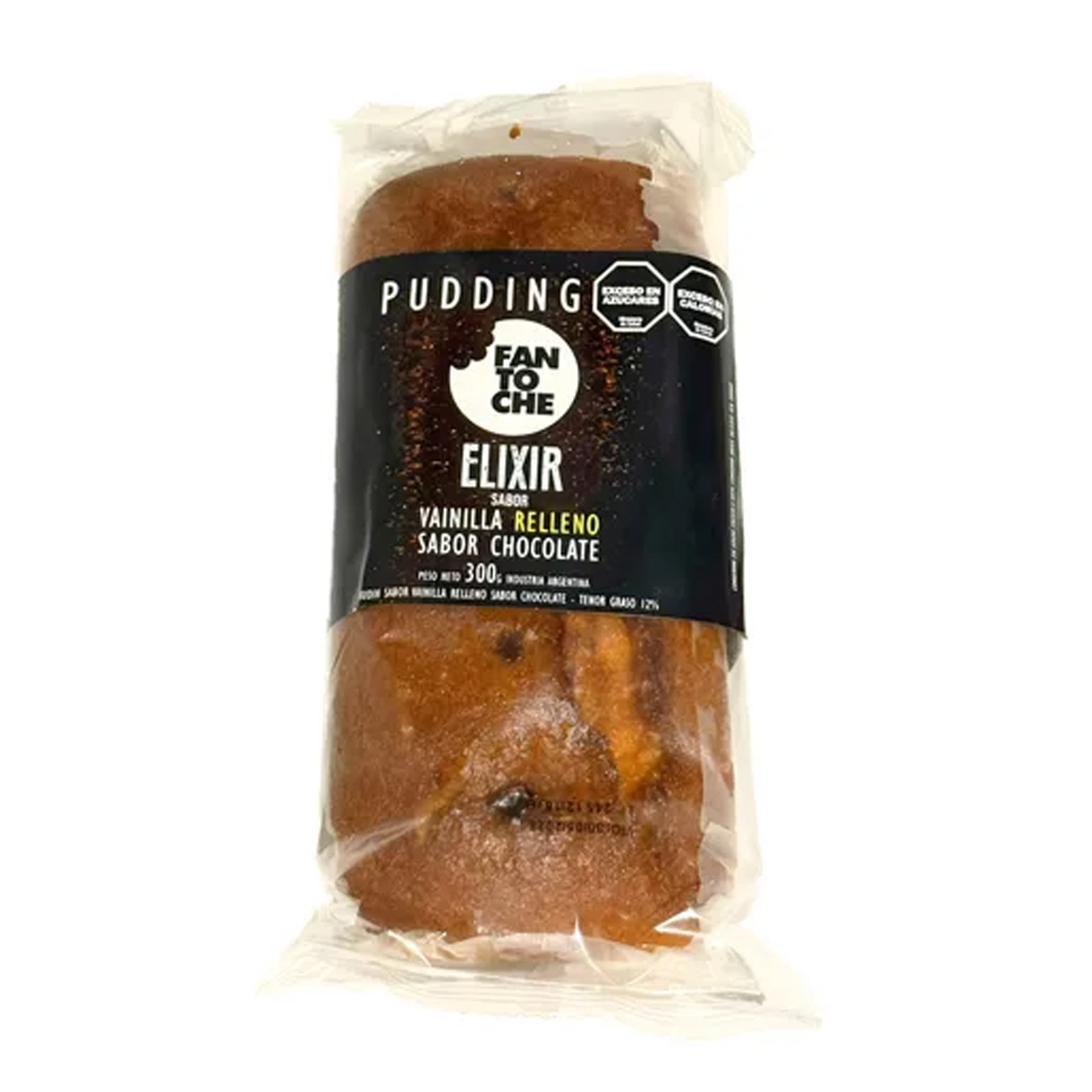 Pudding Vainilla Fantoche Relleno con Chocolate 300gr