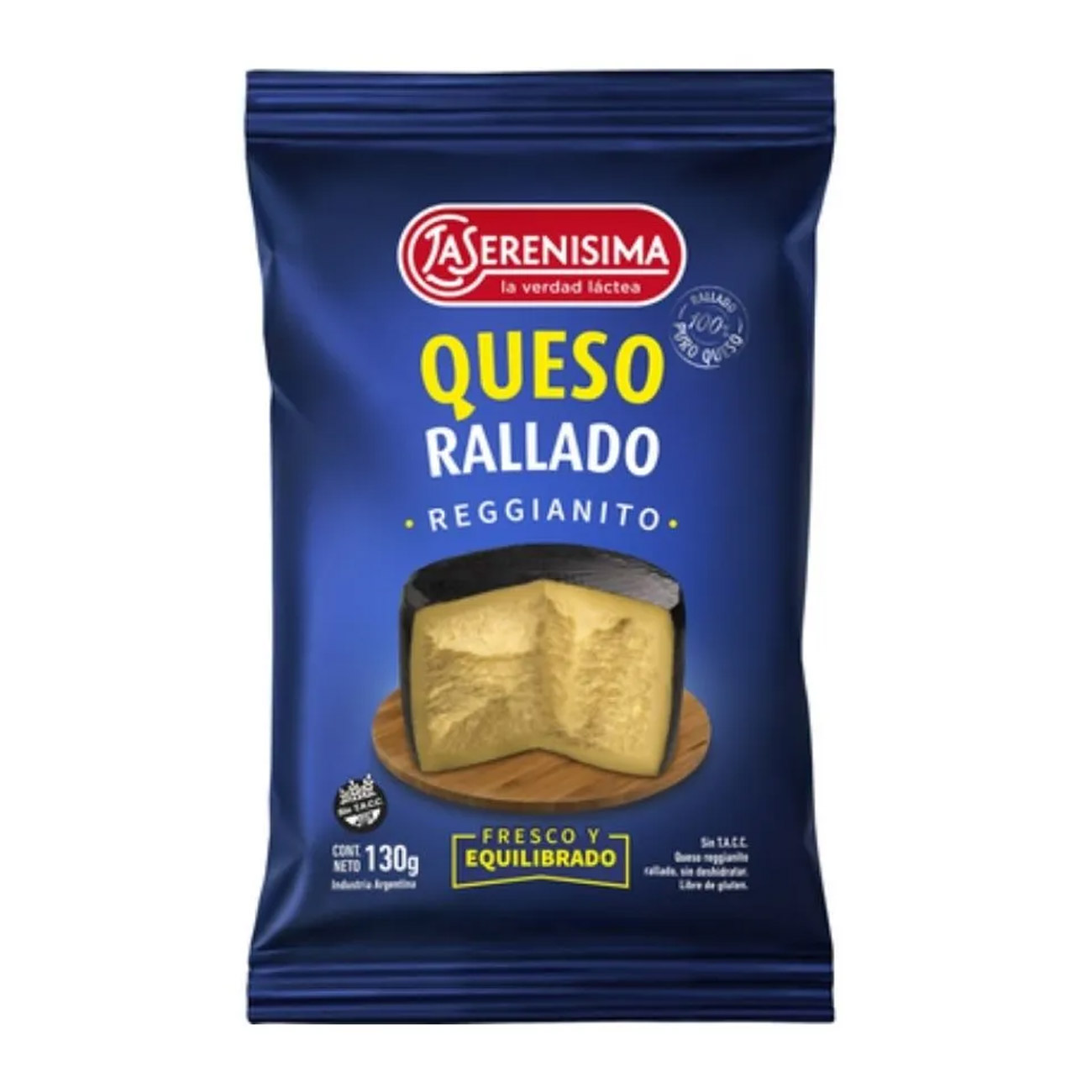 Queso Rallado Reggianito La Serenisima 130gr