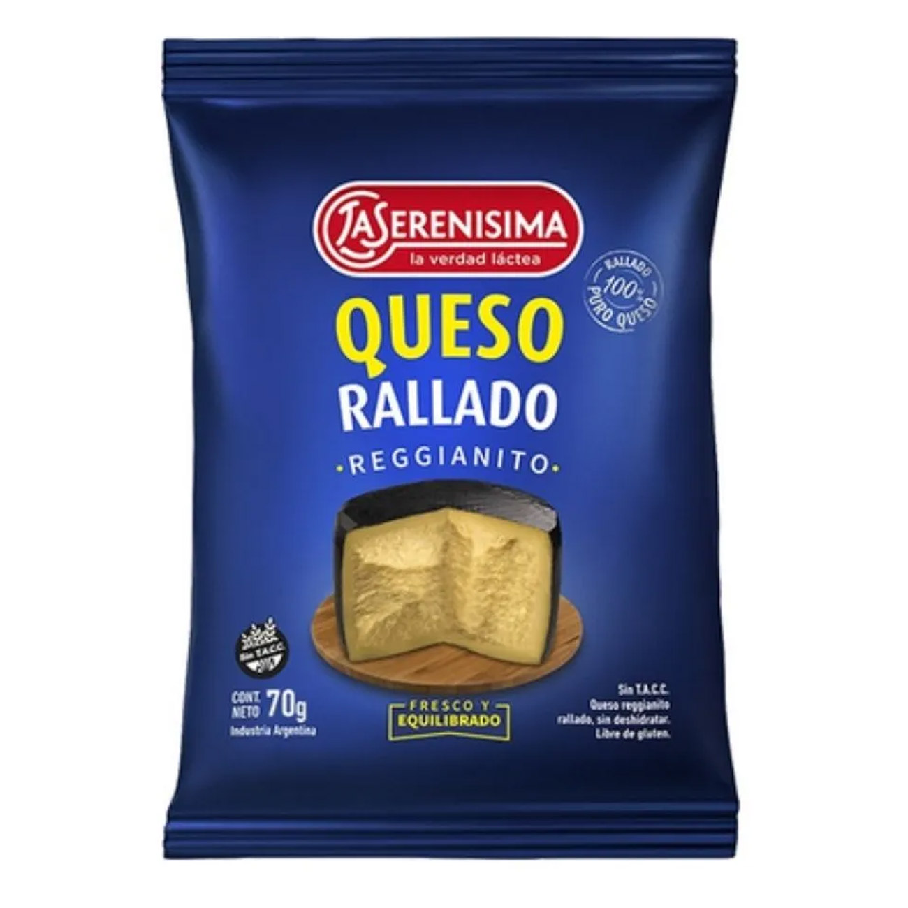 Queso Rallado La Serenisima 70gr