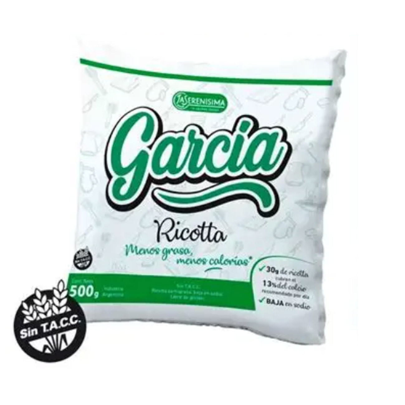 Ricotta Semigrasa Garcia 500gr