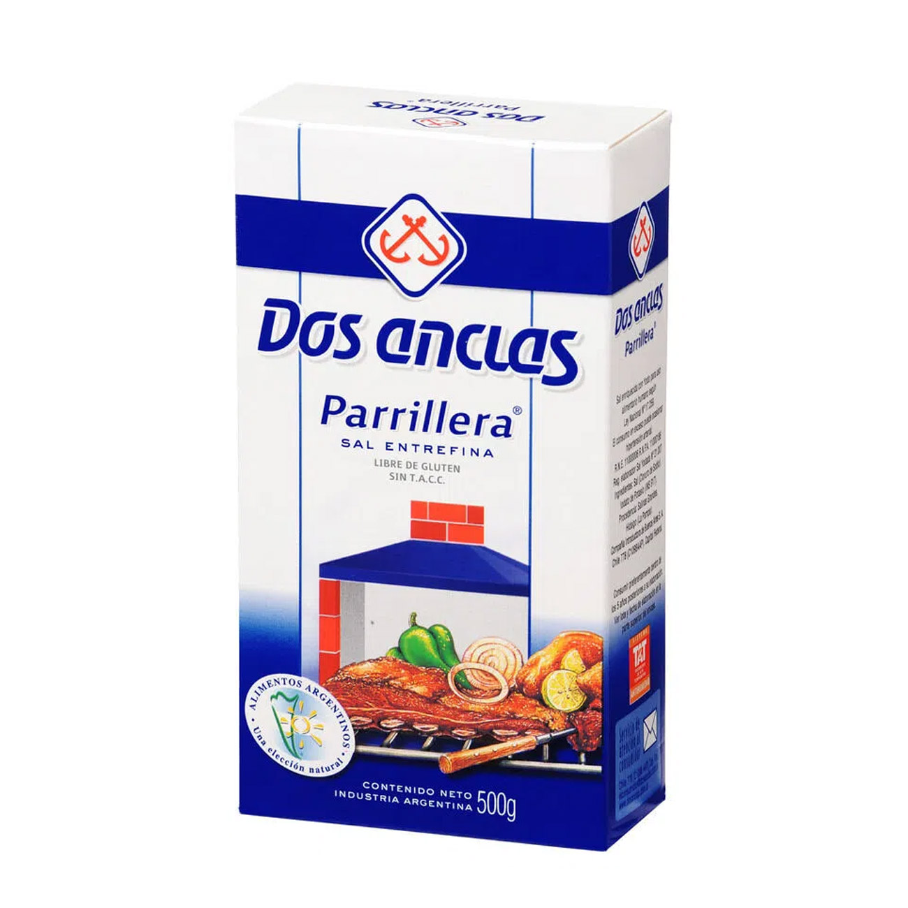 Sal Parrillera Entrefina Estuche 500gr