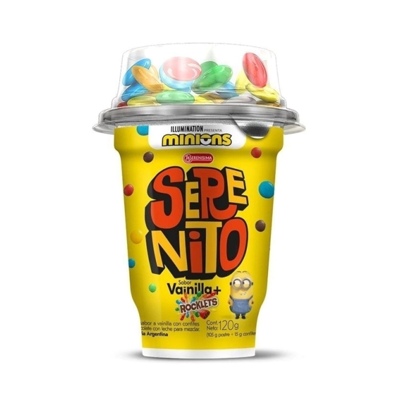 Postre Serenito Con Confites Rocklets 120gr