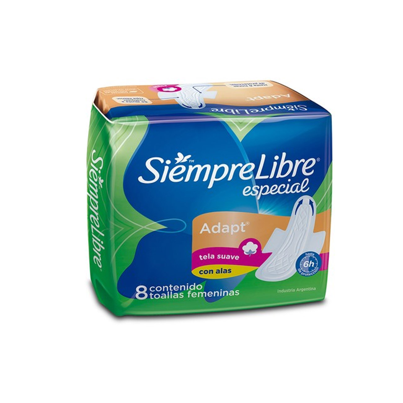 Toallitas Femeninas Suaves Con Alas Siempre Libre