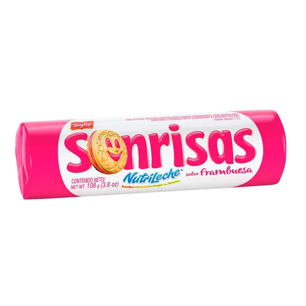 Sonrisas Frambuesa 108gr