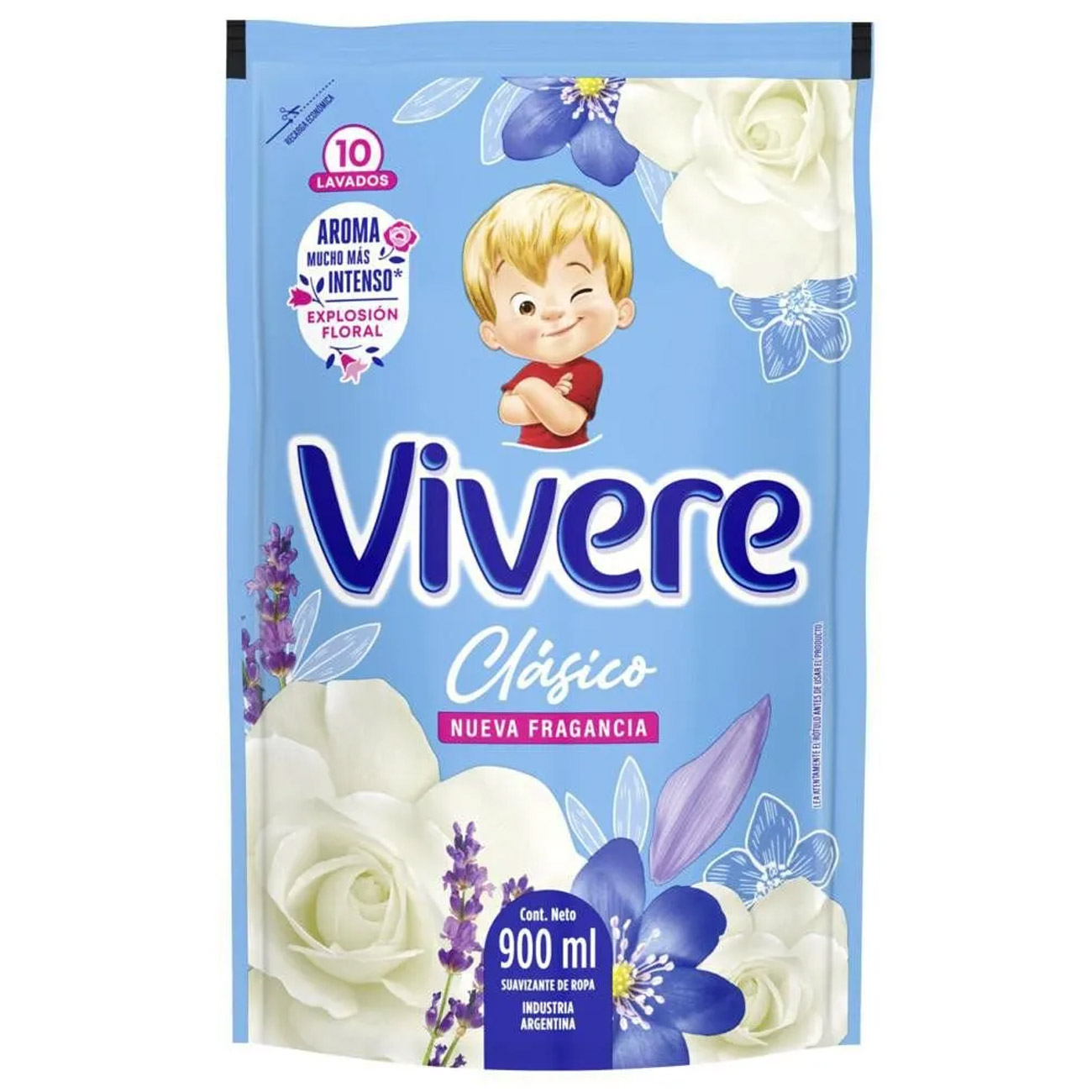 Suavizante Para Ropa Vivere Clasico 900ml