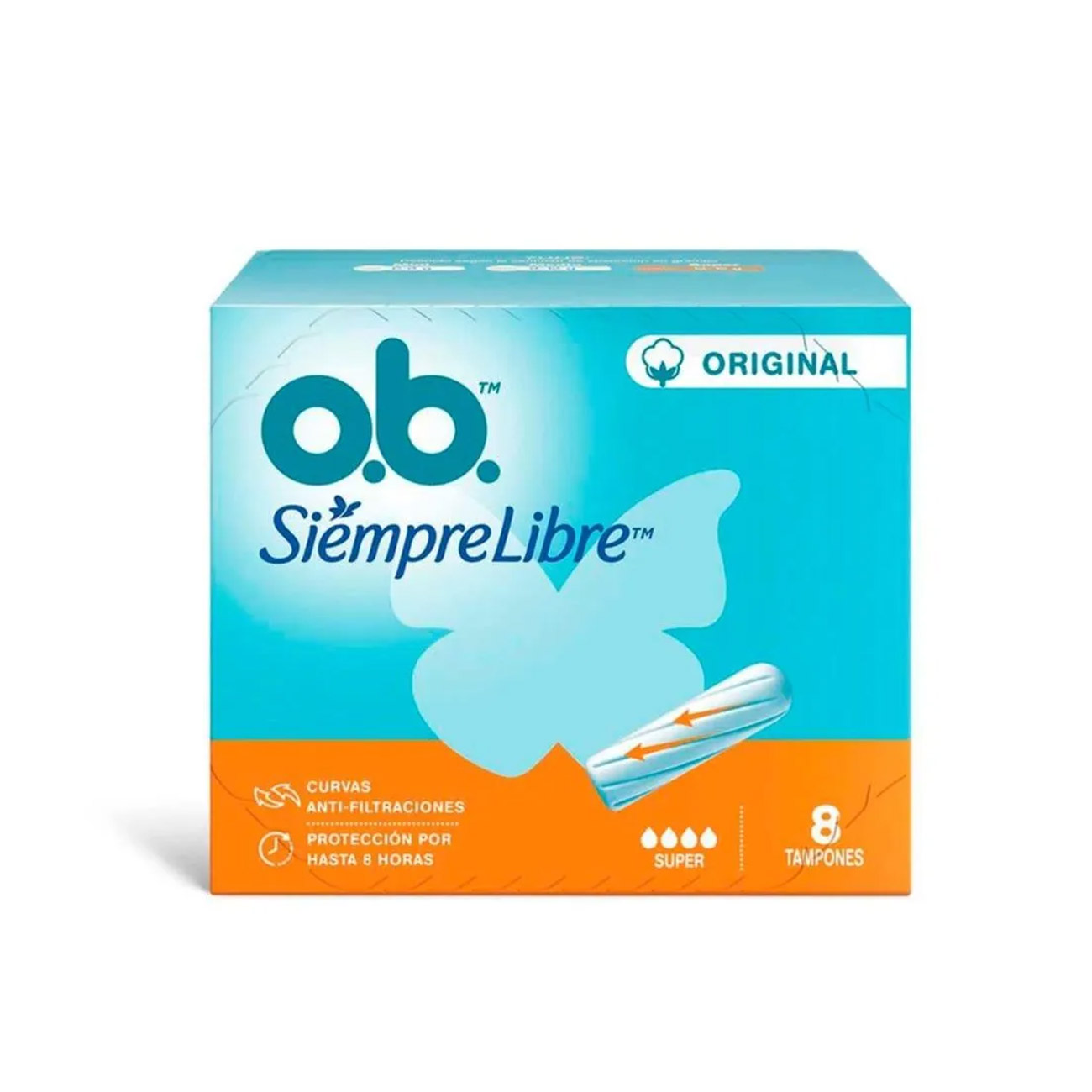 Tampon Original Super Anti Filtraciones OB 8un