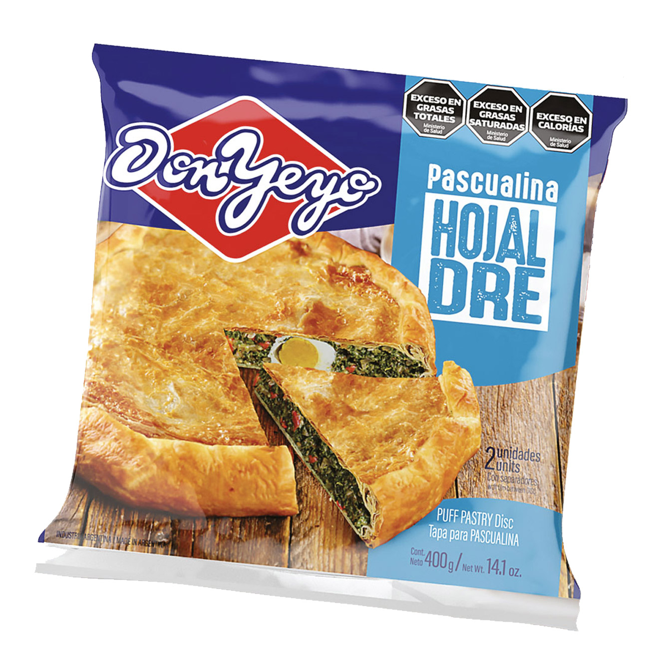 Tapa Pascualina Hojaldre Don Yeyo