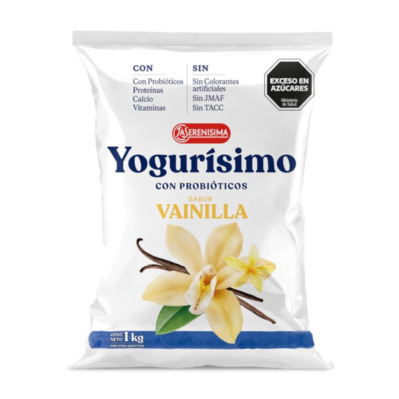 Yogurisimo Bebible Vainilla Sachet 900cc
