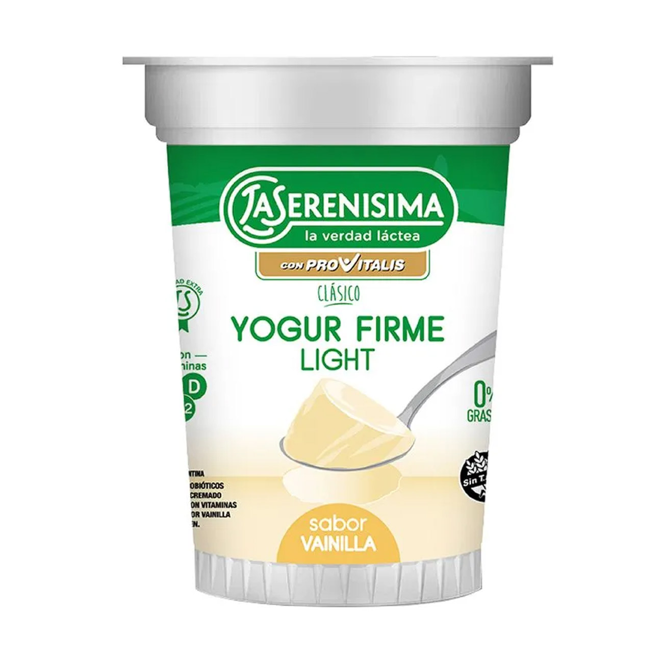 Yogur Clásico Firme Light Vainilla 190gr