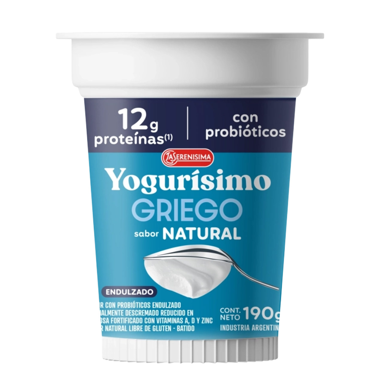 Yogurisimo Griego Natural 190gr