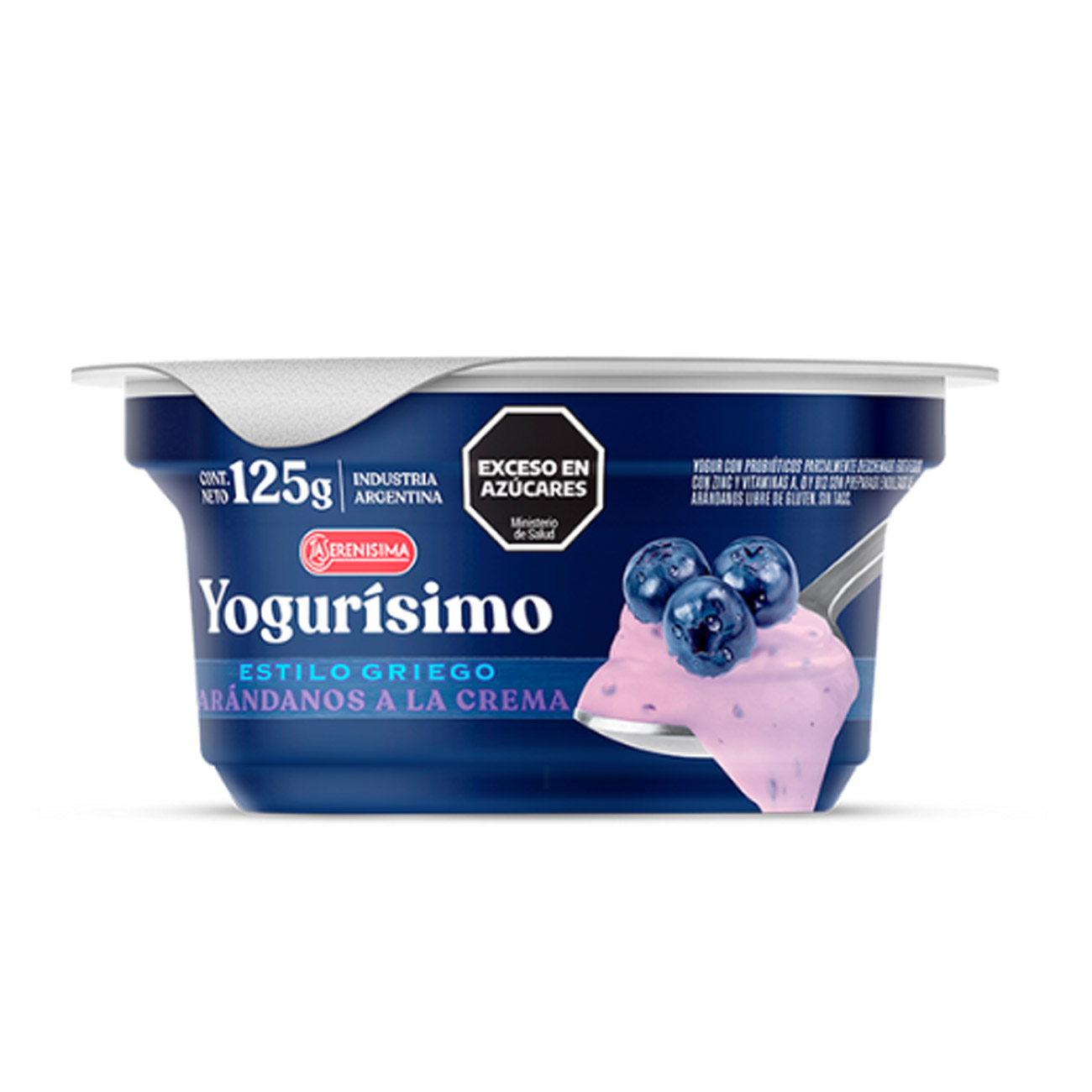 Yogurisimo Griego Arandanos 125gr