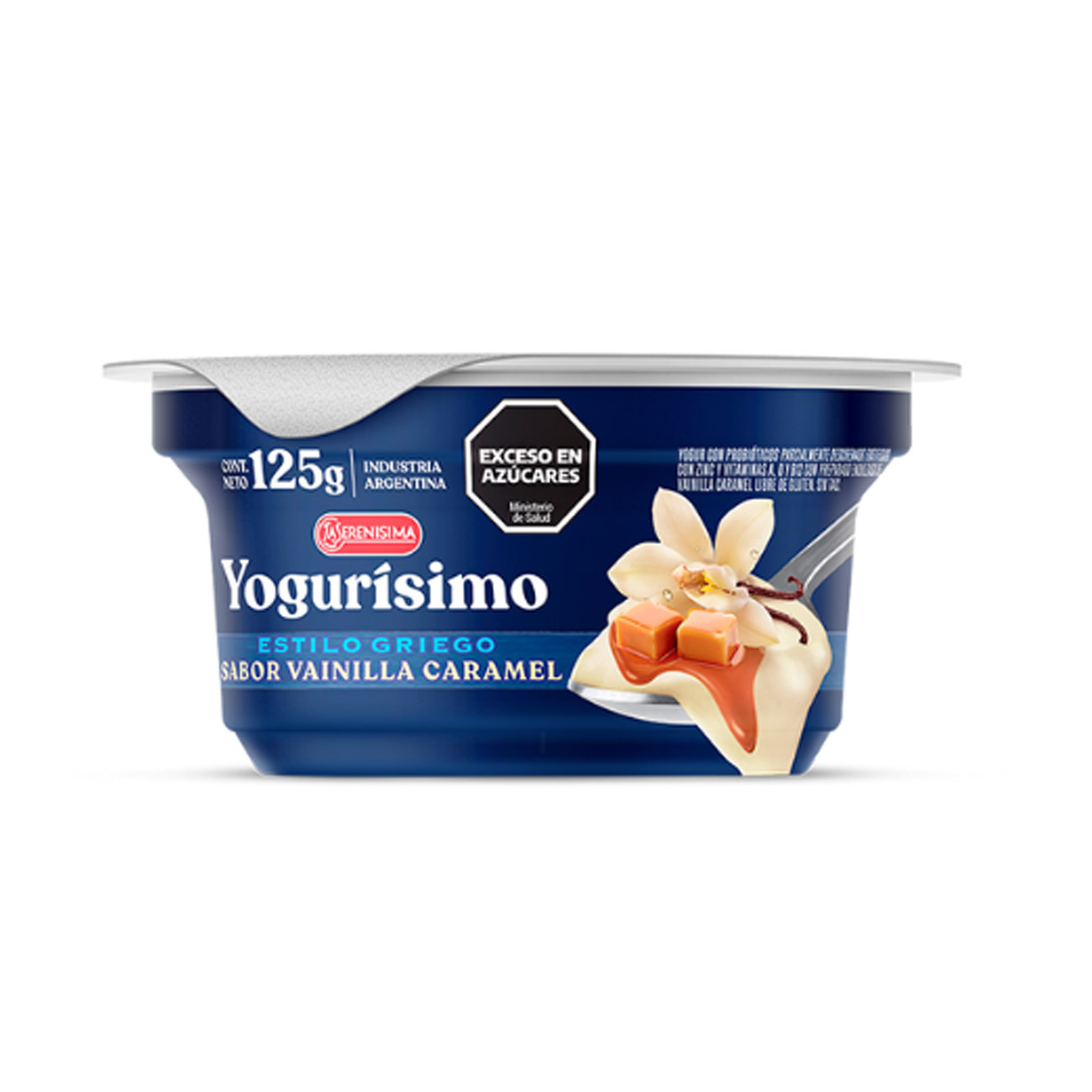 Yogurisimo Griego Vainilla 125gr