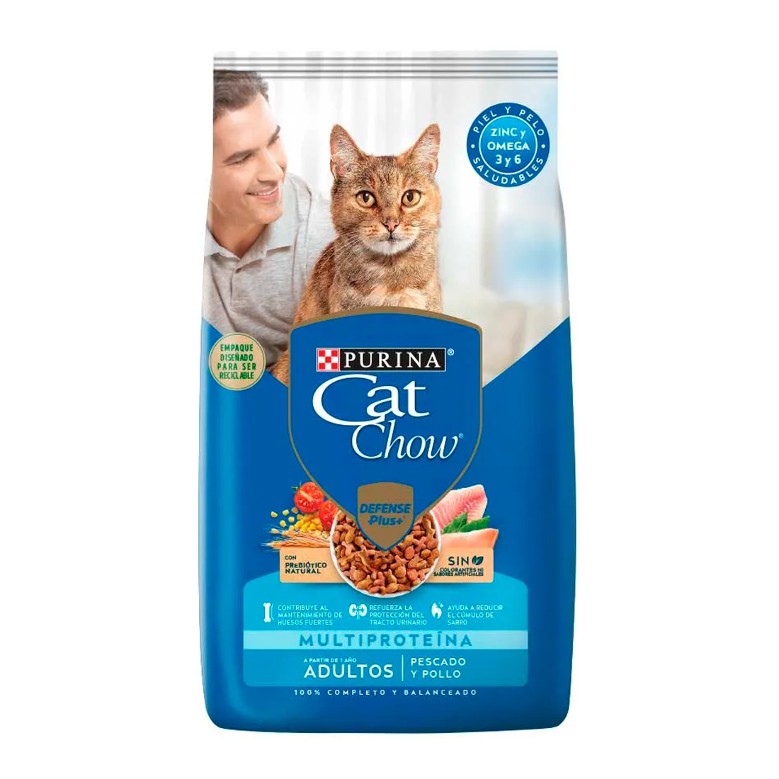 Cat chow Adulto Pescado 500gr