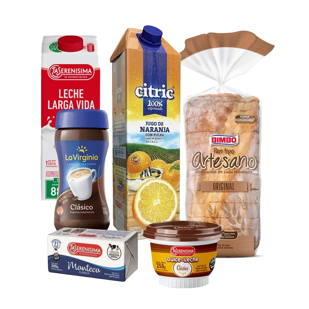 Combo desayuno 2 personas