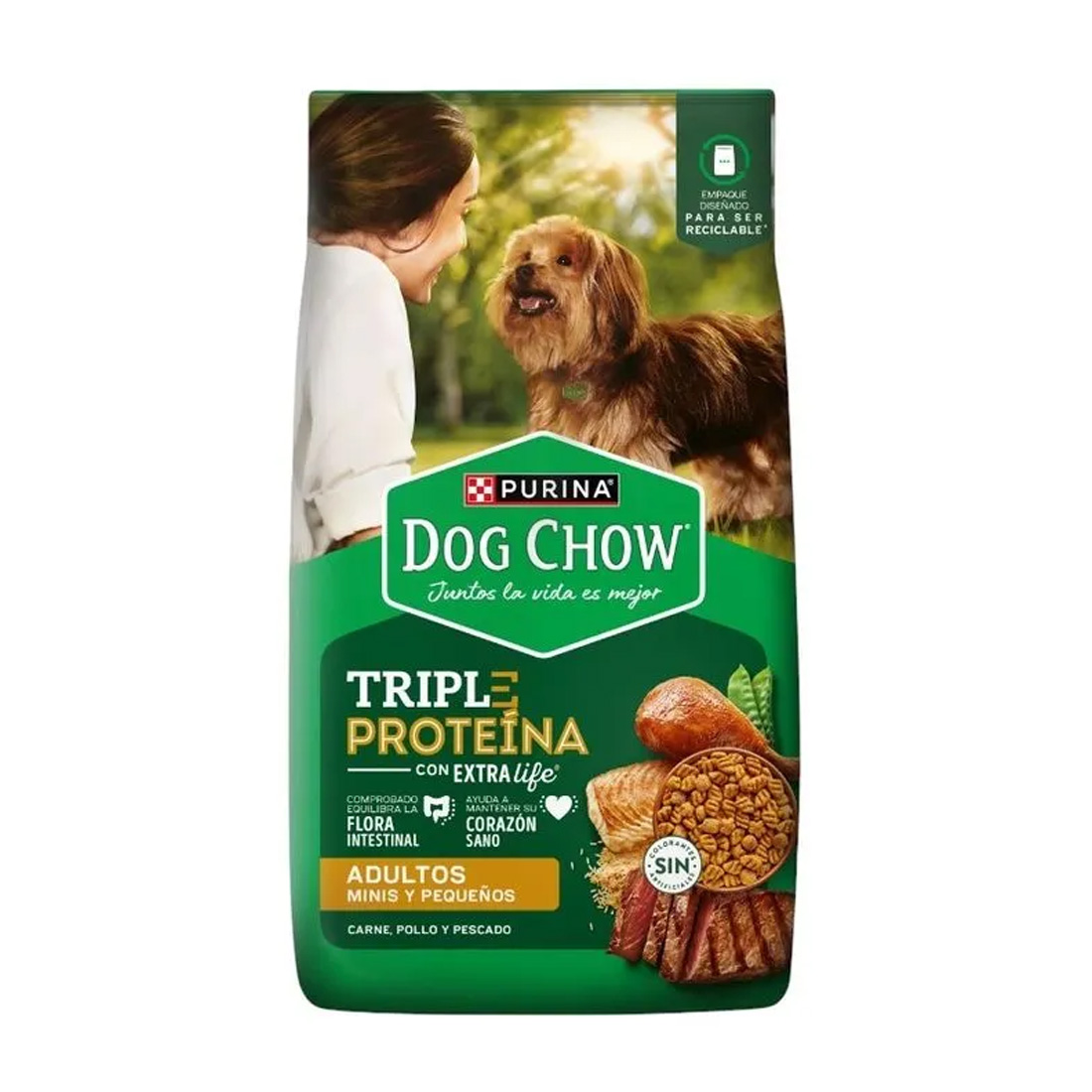 Dog chow triple proteina 1.5kg