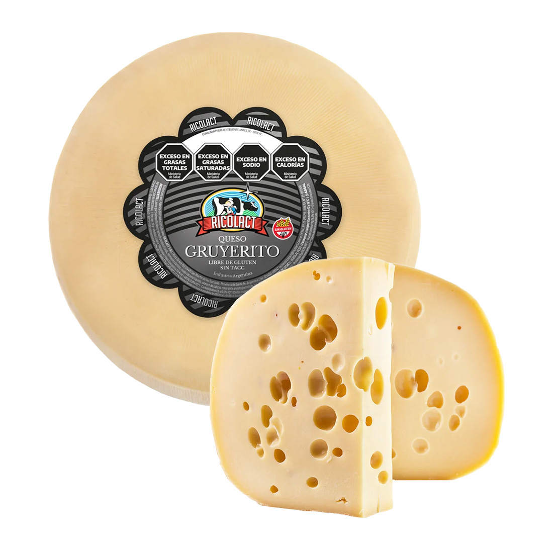 Queso Gruyerito Ricolact 250gr
